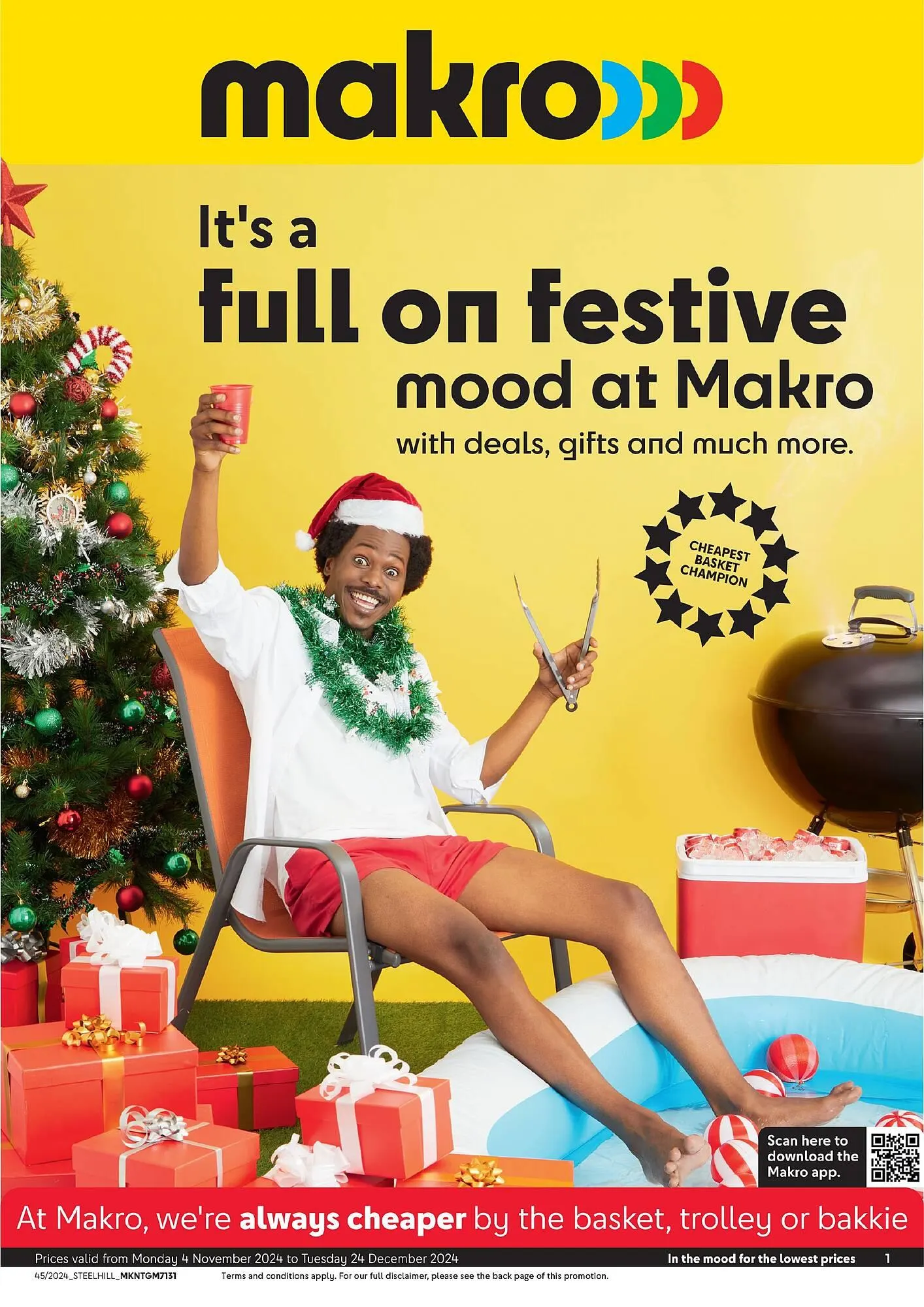 Makro catalogue from 4 November to 24 December 2024 - Catalogue Page 1