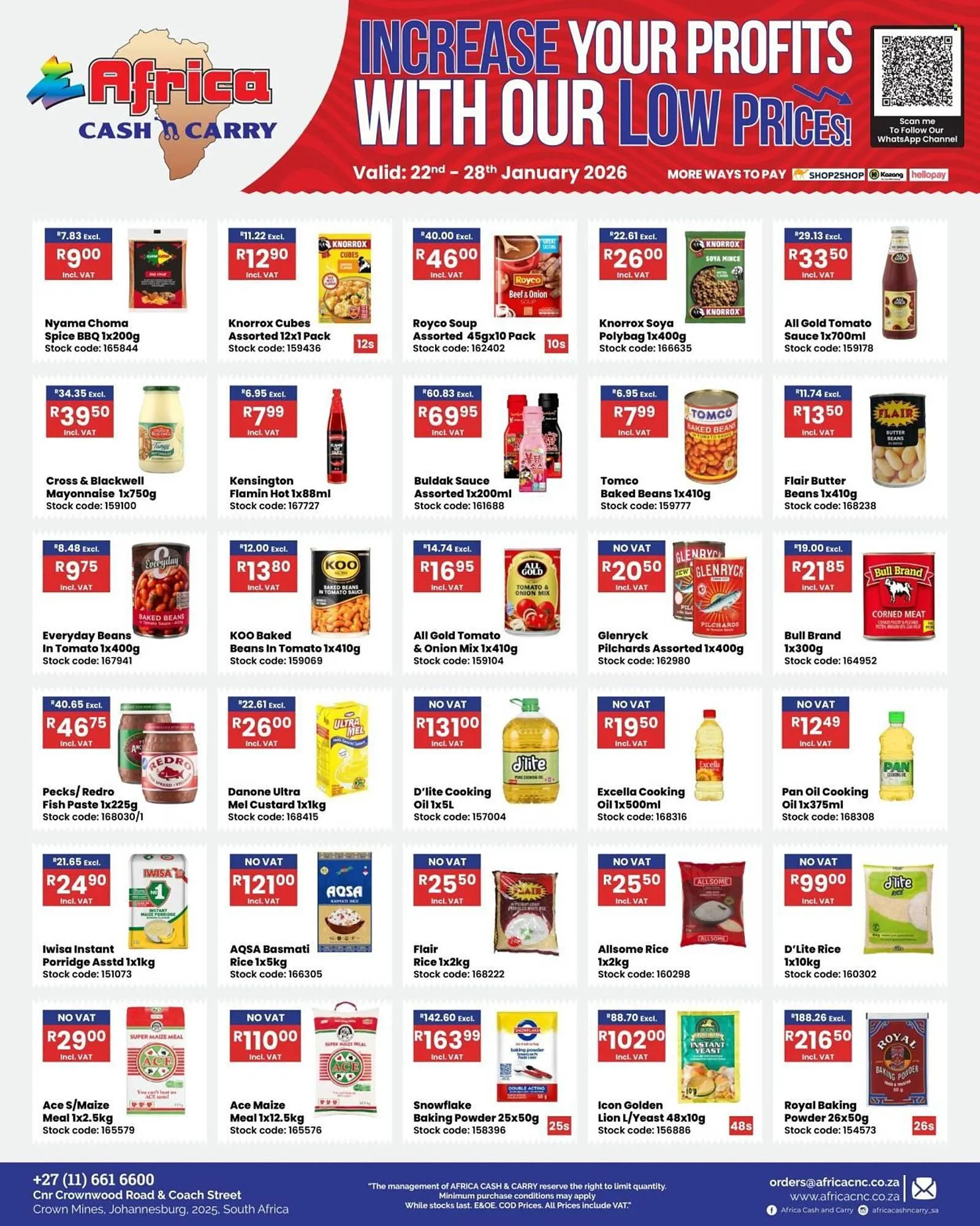 Africa Cash and Carry catalogue from 22 January to 28 January 2026 - Catalogue Page 18