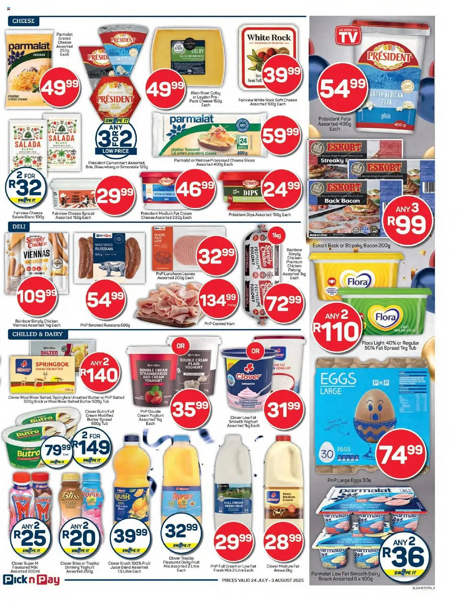 Pick n Pay catalogue from 24 July to 3 August 2025 - Catalogue Page 3