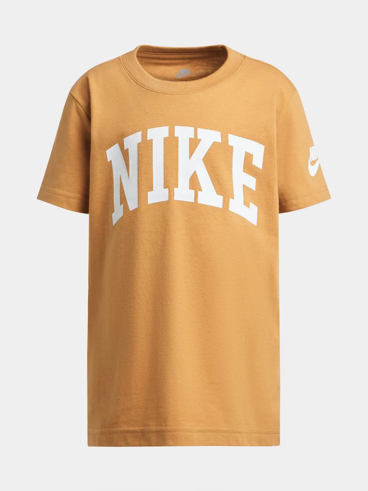 Nike Unisex Kids Club Seasonal Beige T-Shirt