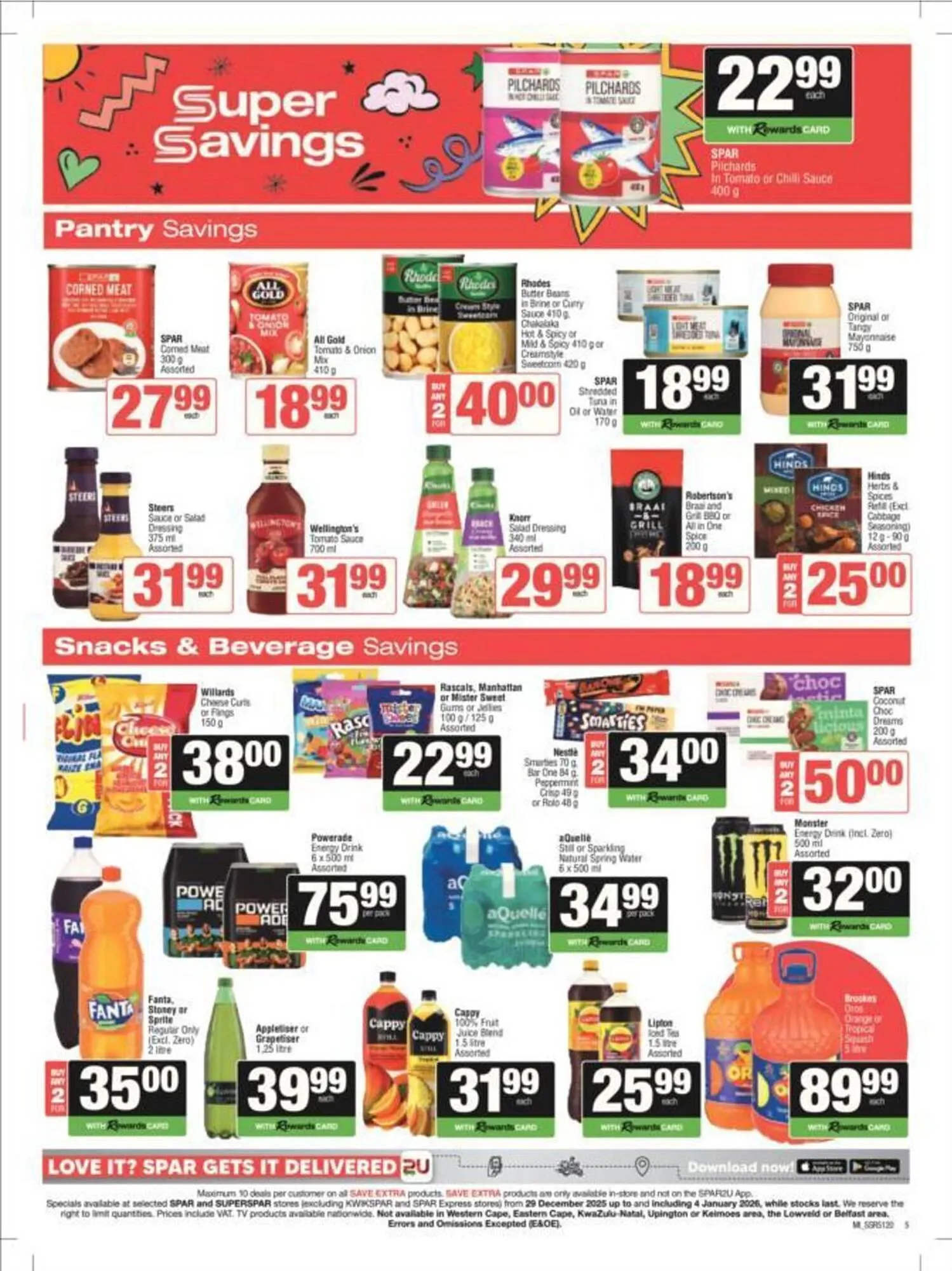 Spar catalogue from 29 December to 4 January 2026 - Catalogue Page 6