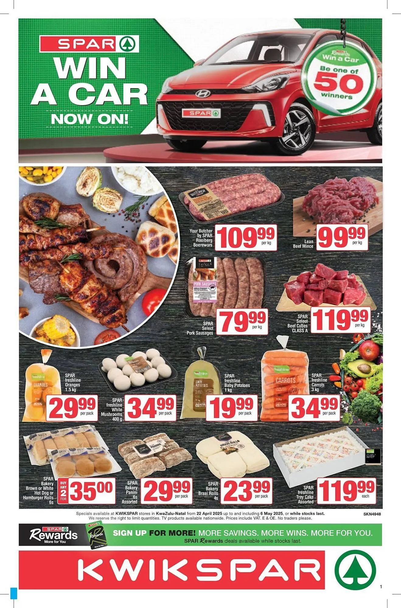 Spar catalogue from 22 April to 6 May 2025 - Catalogue Page 1