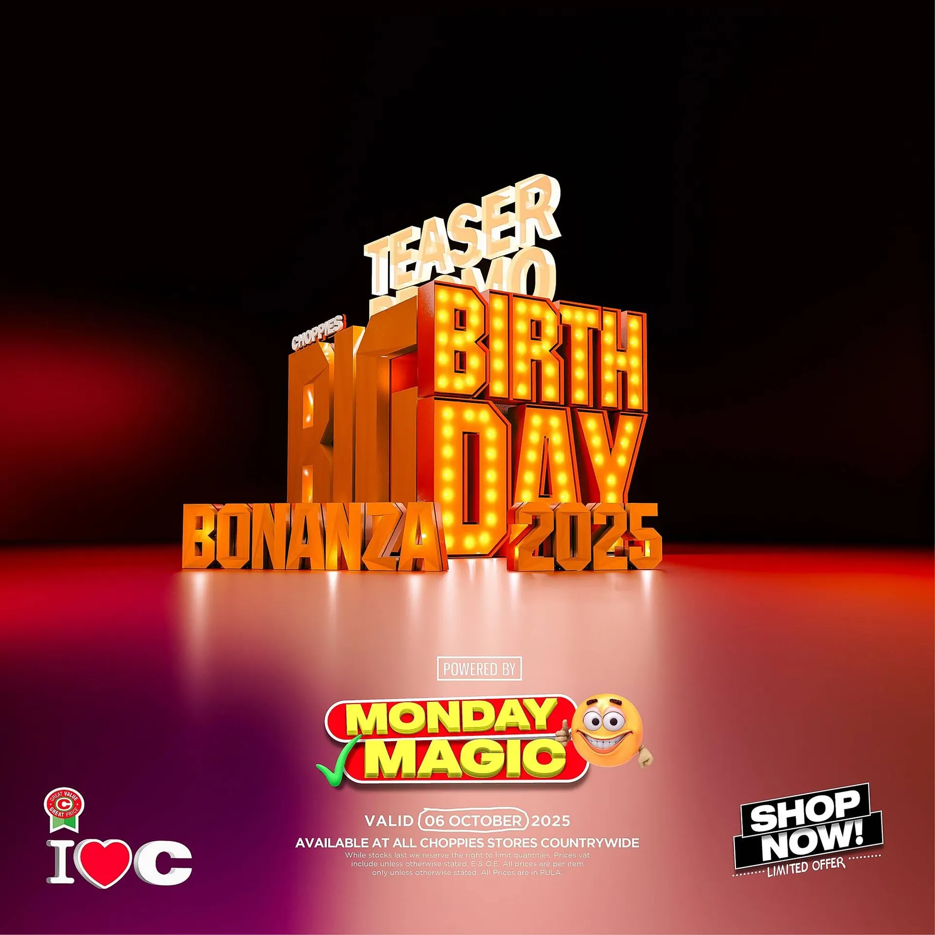 Choppies catalogue - 1