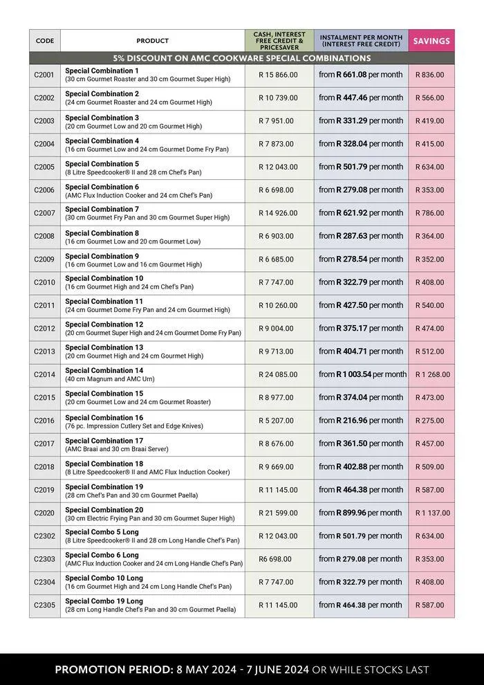 sale from 13 May to 7 June 2024 - Catalogue Page 8