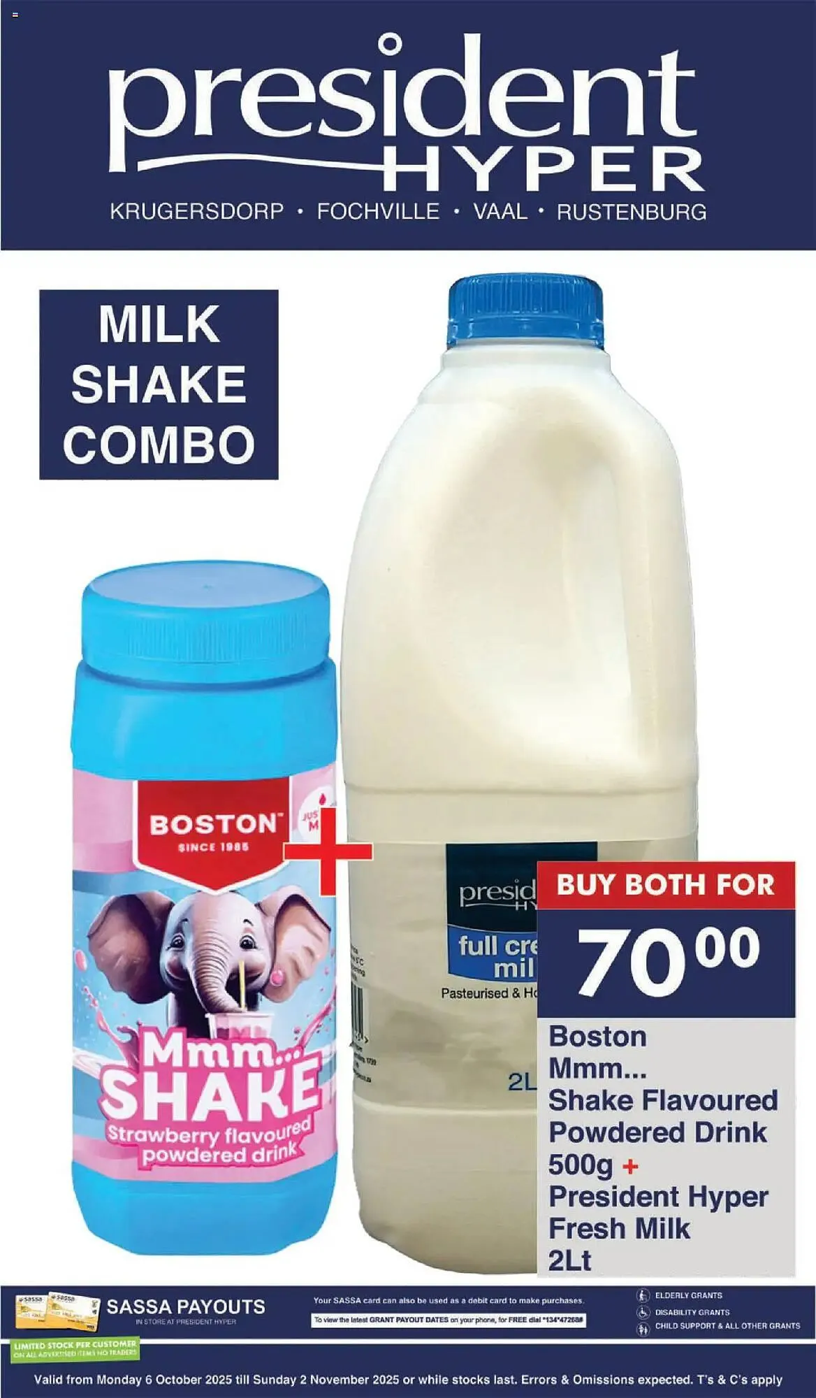 President Hyper catalogue from 6 October to 2 November 2025 - Catalogue Page 9