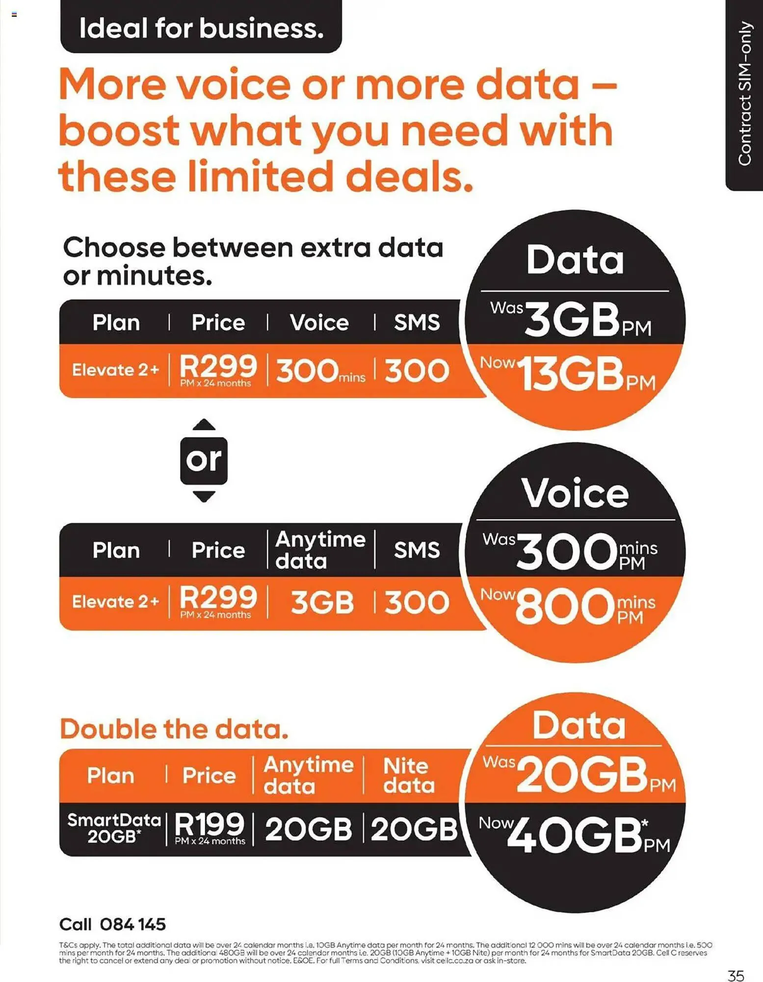 Cell C catalogue from 1 August to 15 September 2025 - Catalogue Page 35