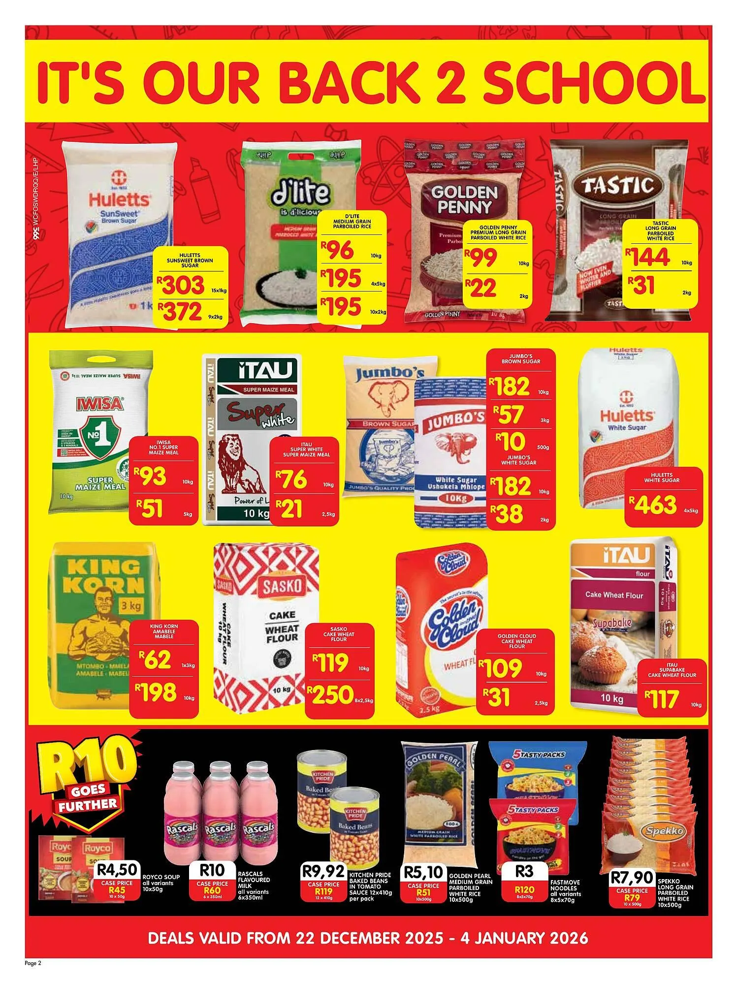 Shoprite catalogue from 22 December to 4 January 2026 - Catalogue Page 2