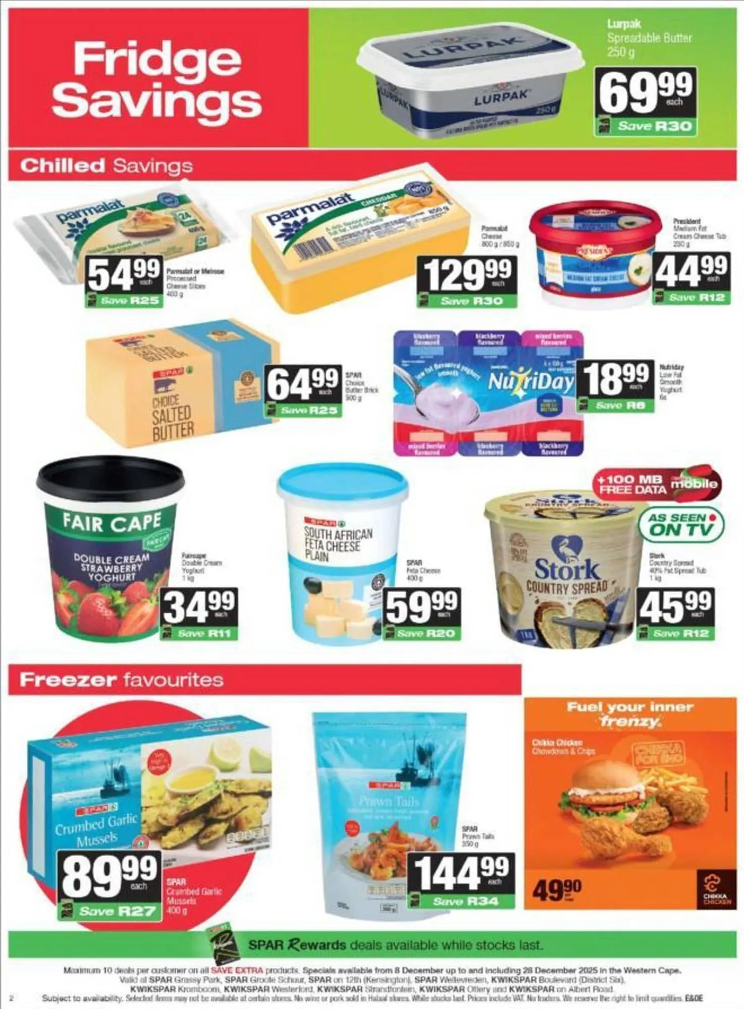 KwikSpar catalogue from 21 December to 28 December 2025 - Catalogue Page 2