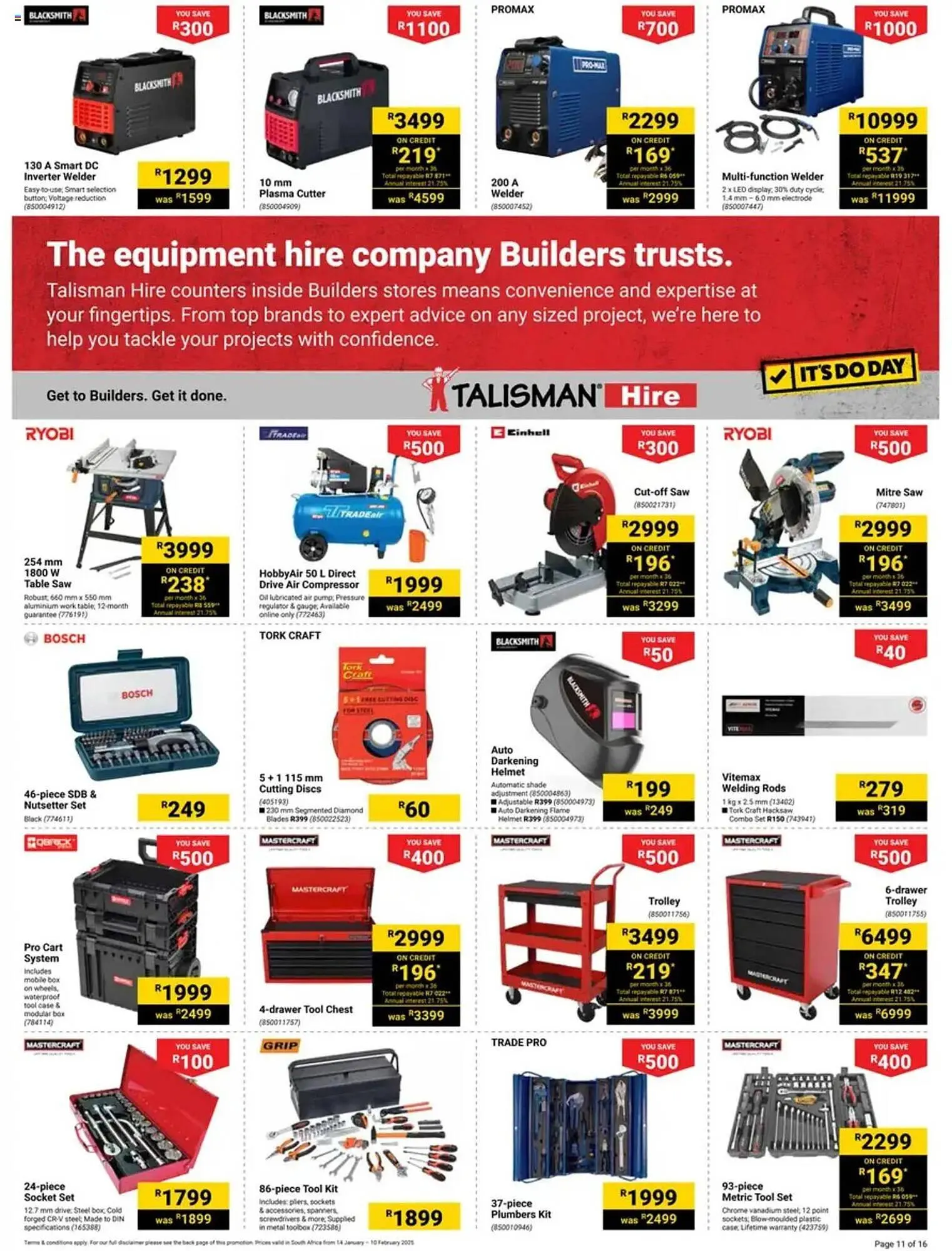 Builders Warehouse catalogue from 14 January to 10 February 2025 - Catalogue Page 7