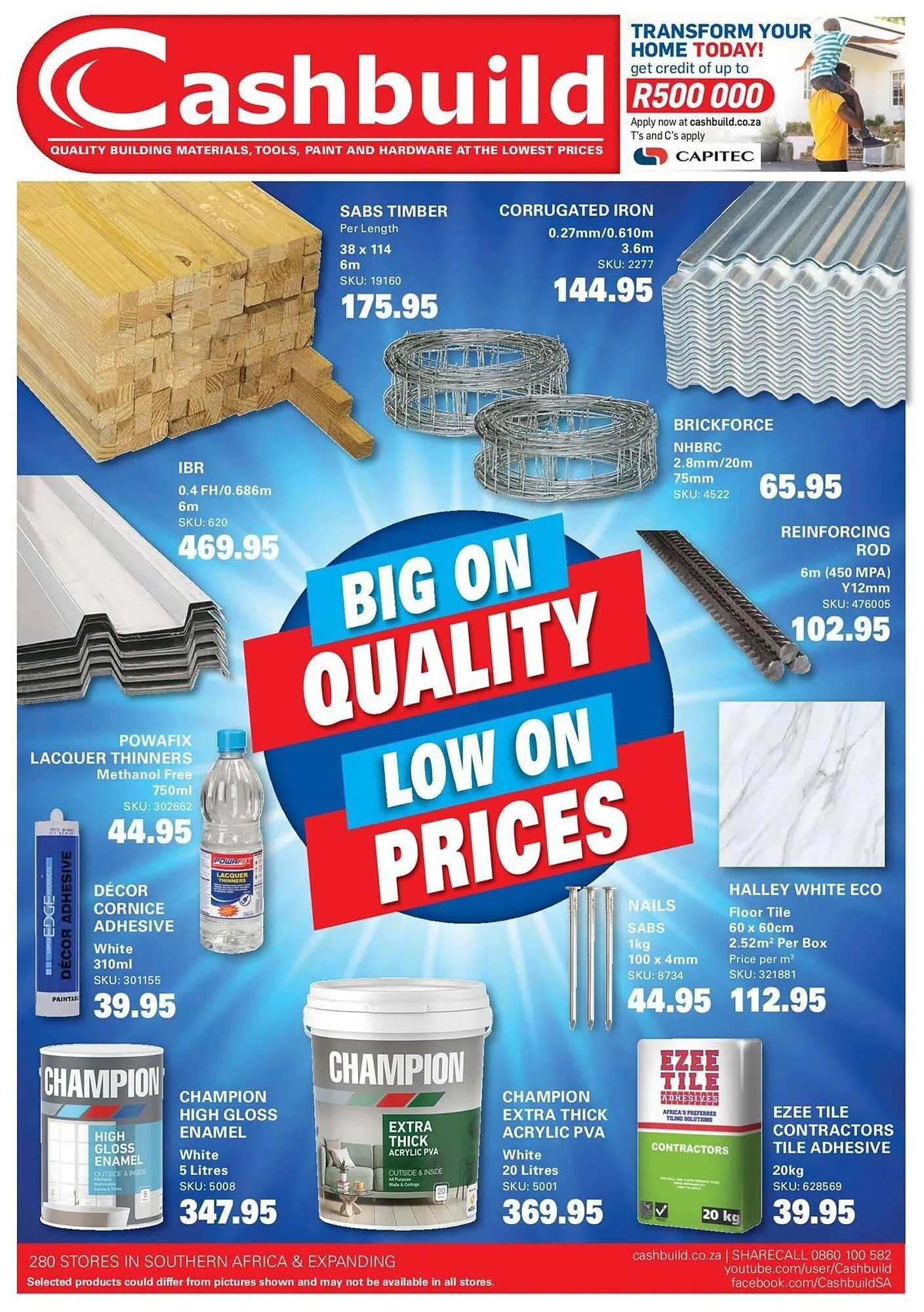 Cashbuild catalogue - 1