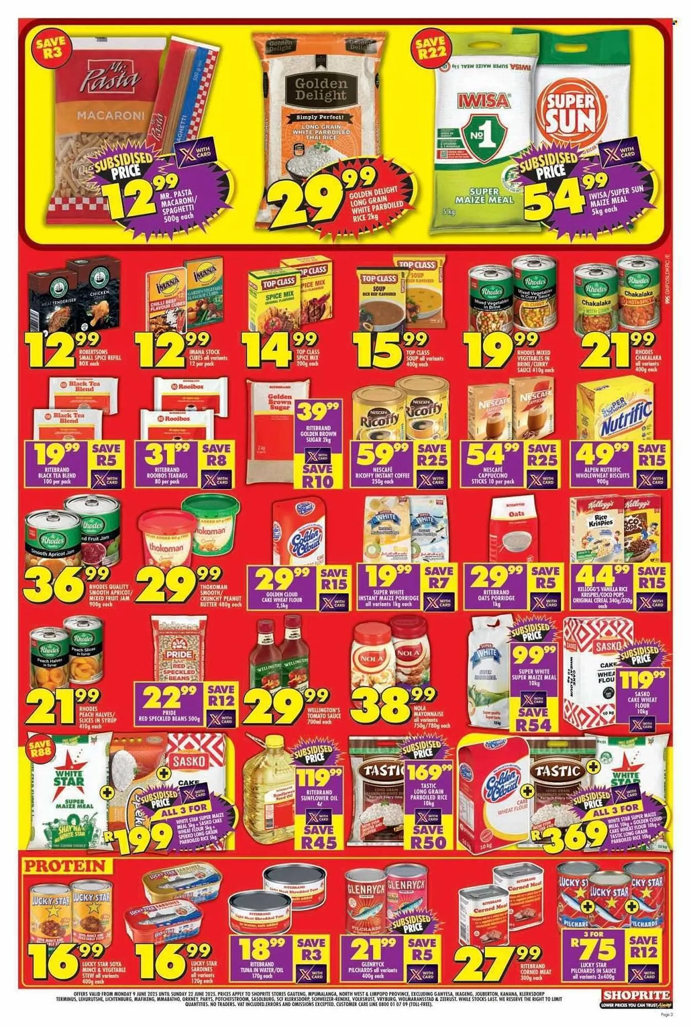 Shoprite catalogue from 9 June to 22 June 2025 - Catalogue Page 3