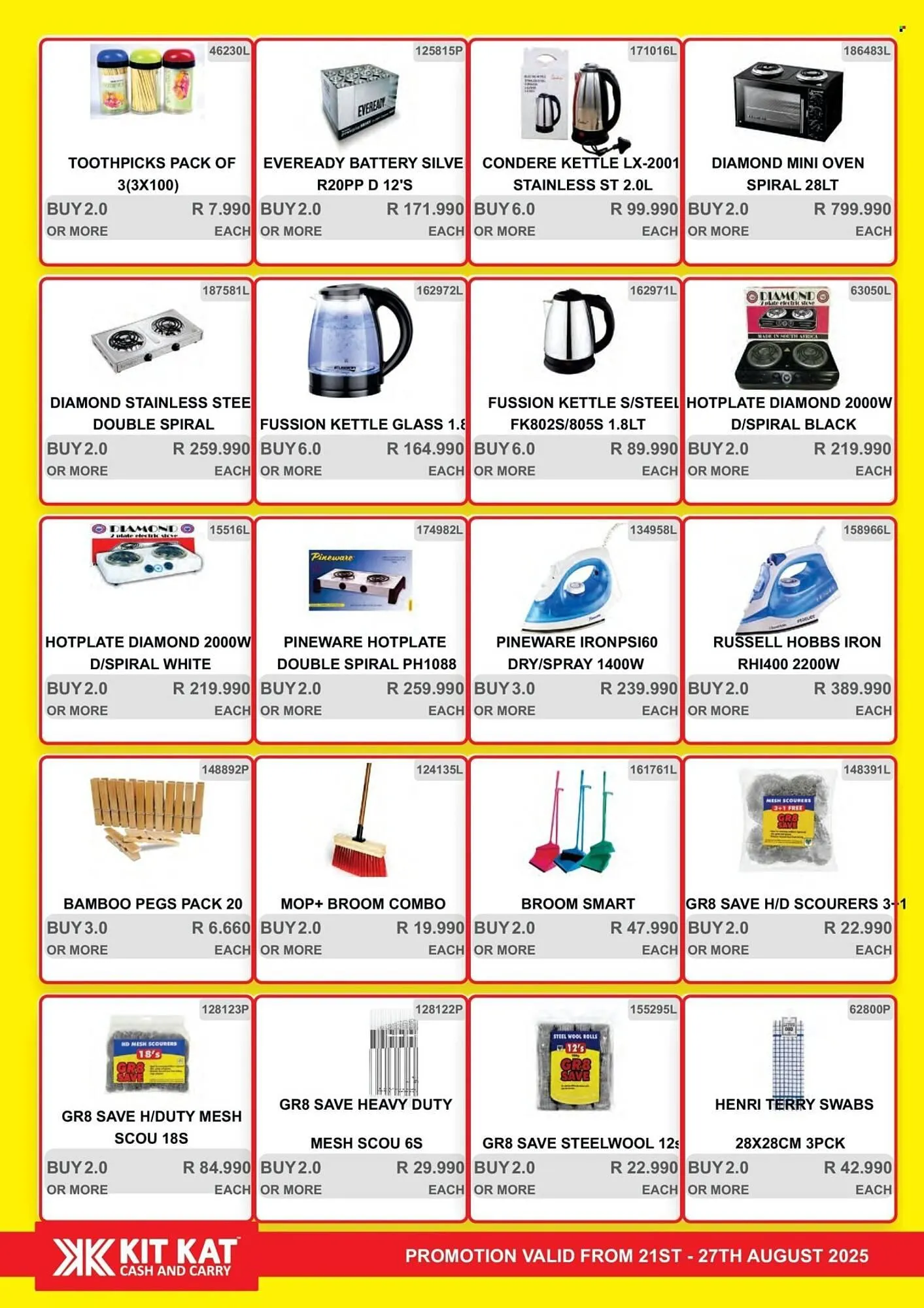 KitKat Cash and Carry catalogue from 21 August to 27 August 2025 - Catalogue Page 32