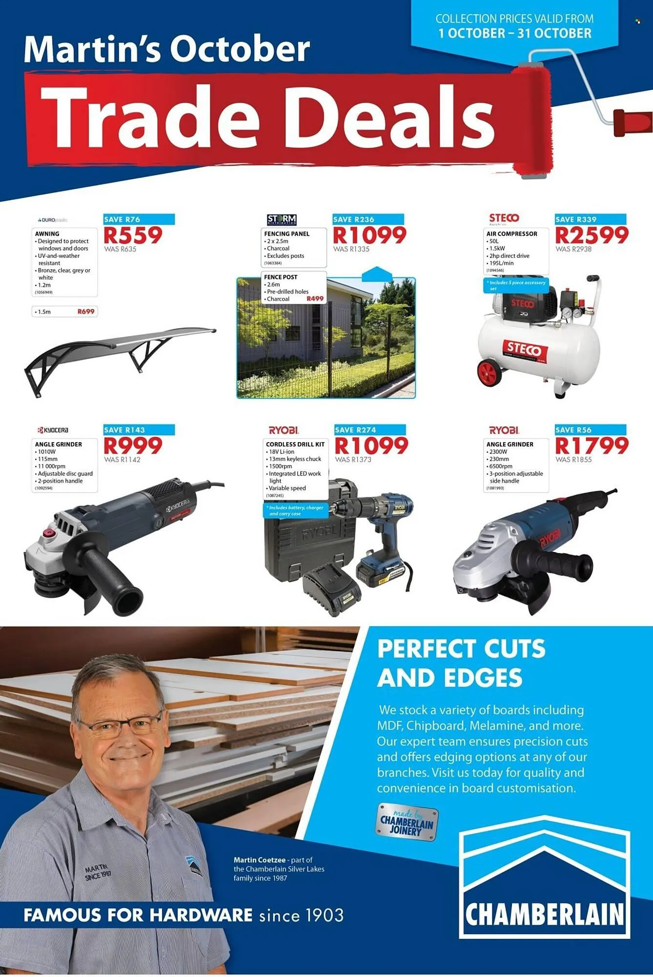 Chamberlain catalogue - 1