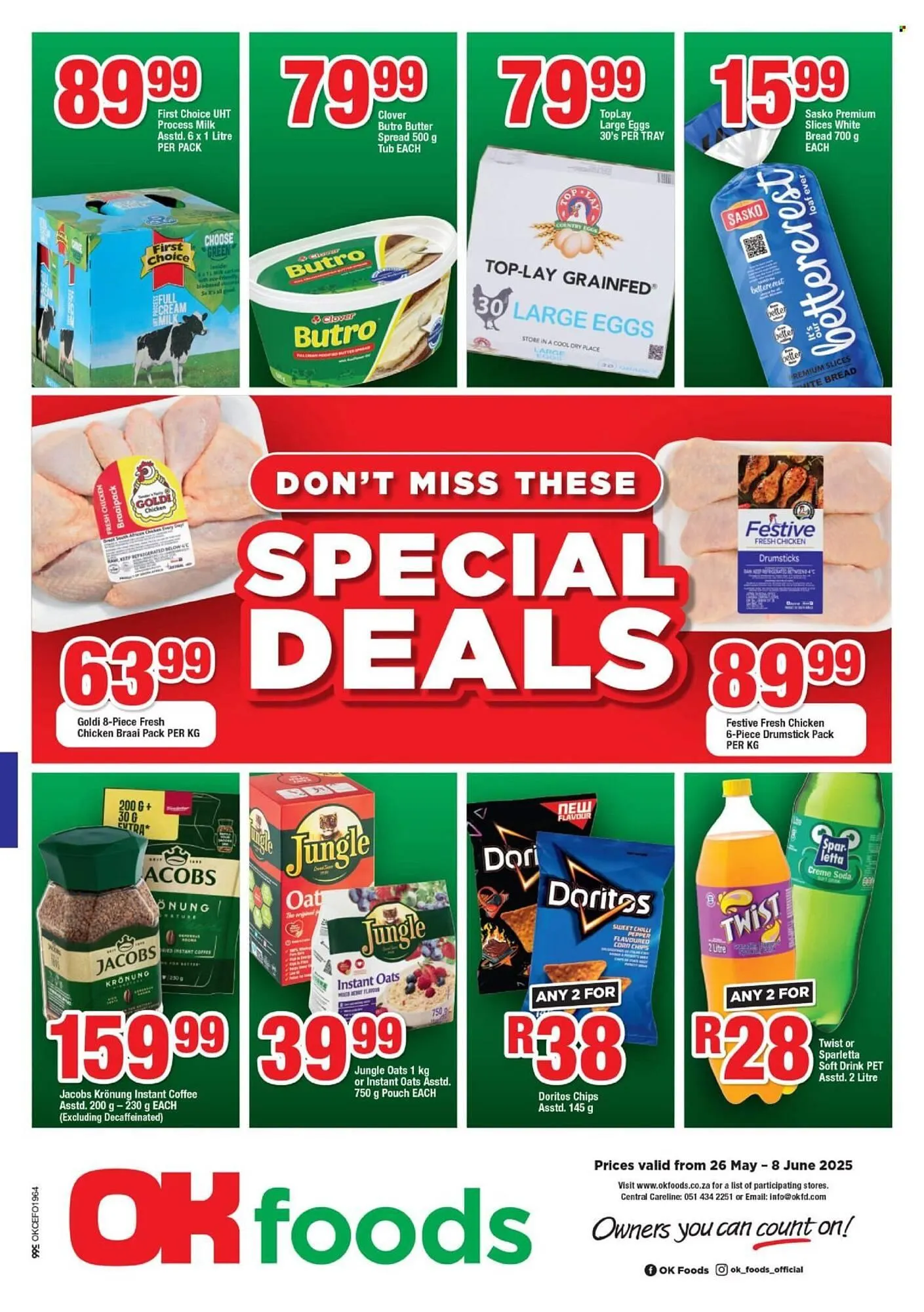 OK Foods catalogue from 26 May to 8 June 2025 - Catalogue Page 1