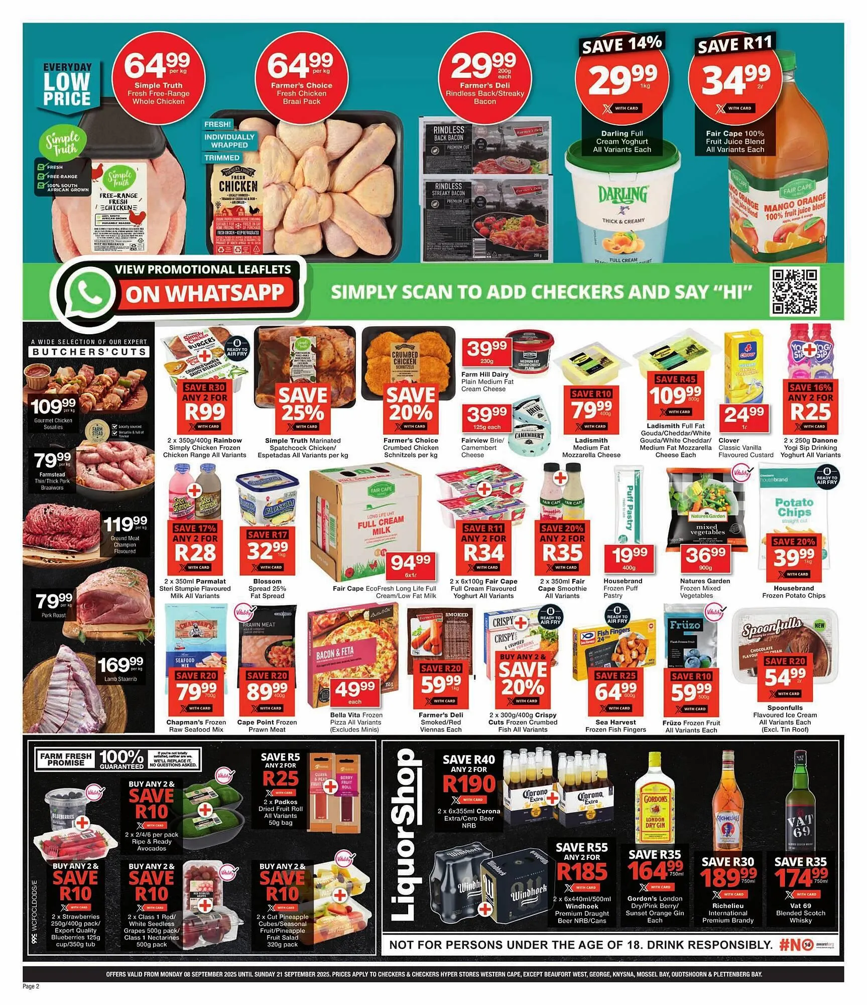 Checkers catalogue from 8 September to 21 September 2025 - Catalogue Page 2