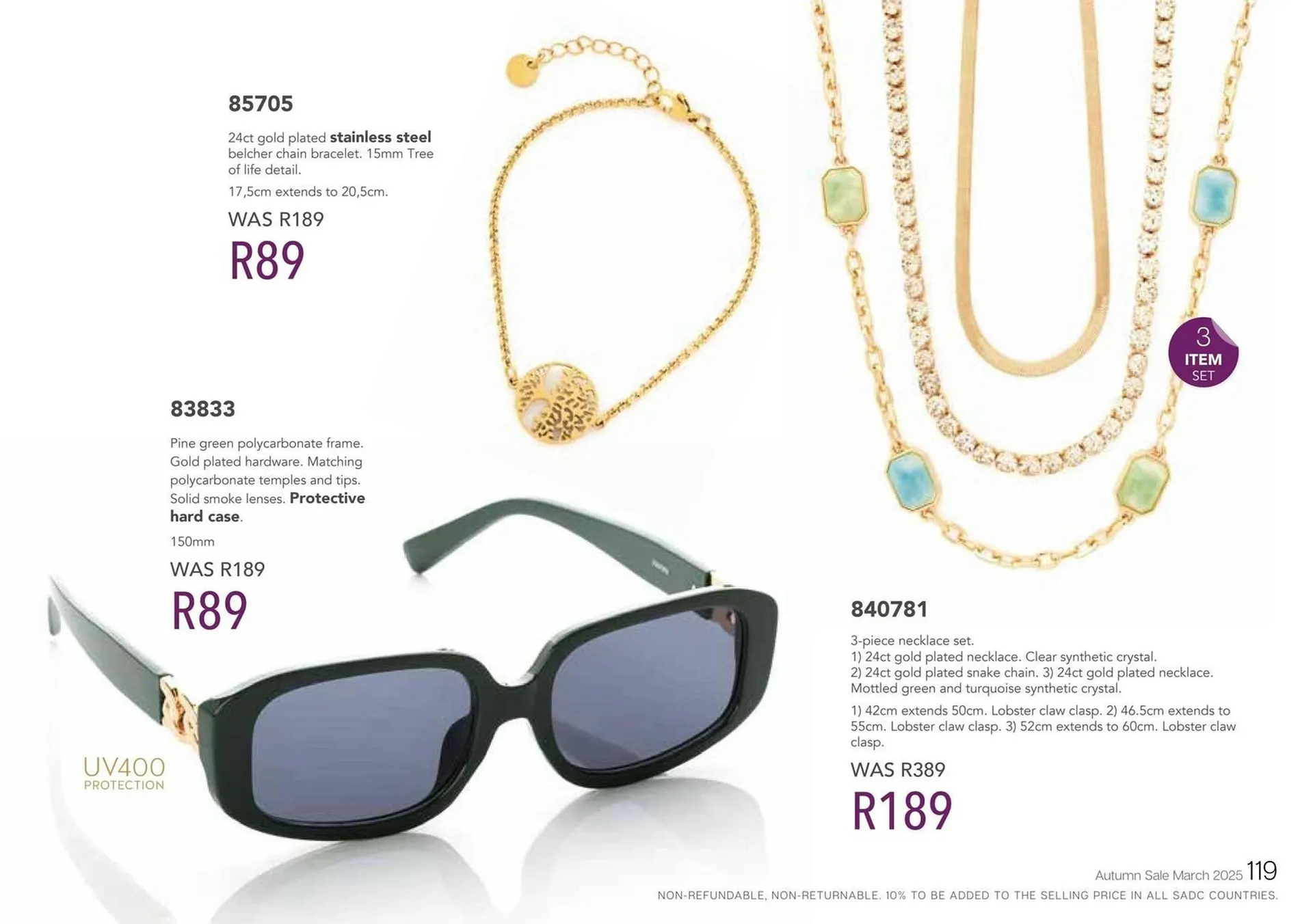 Honey Fashion Accessories catalogue from 6 June to 12 June 2025 - Catalogue Page 121
