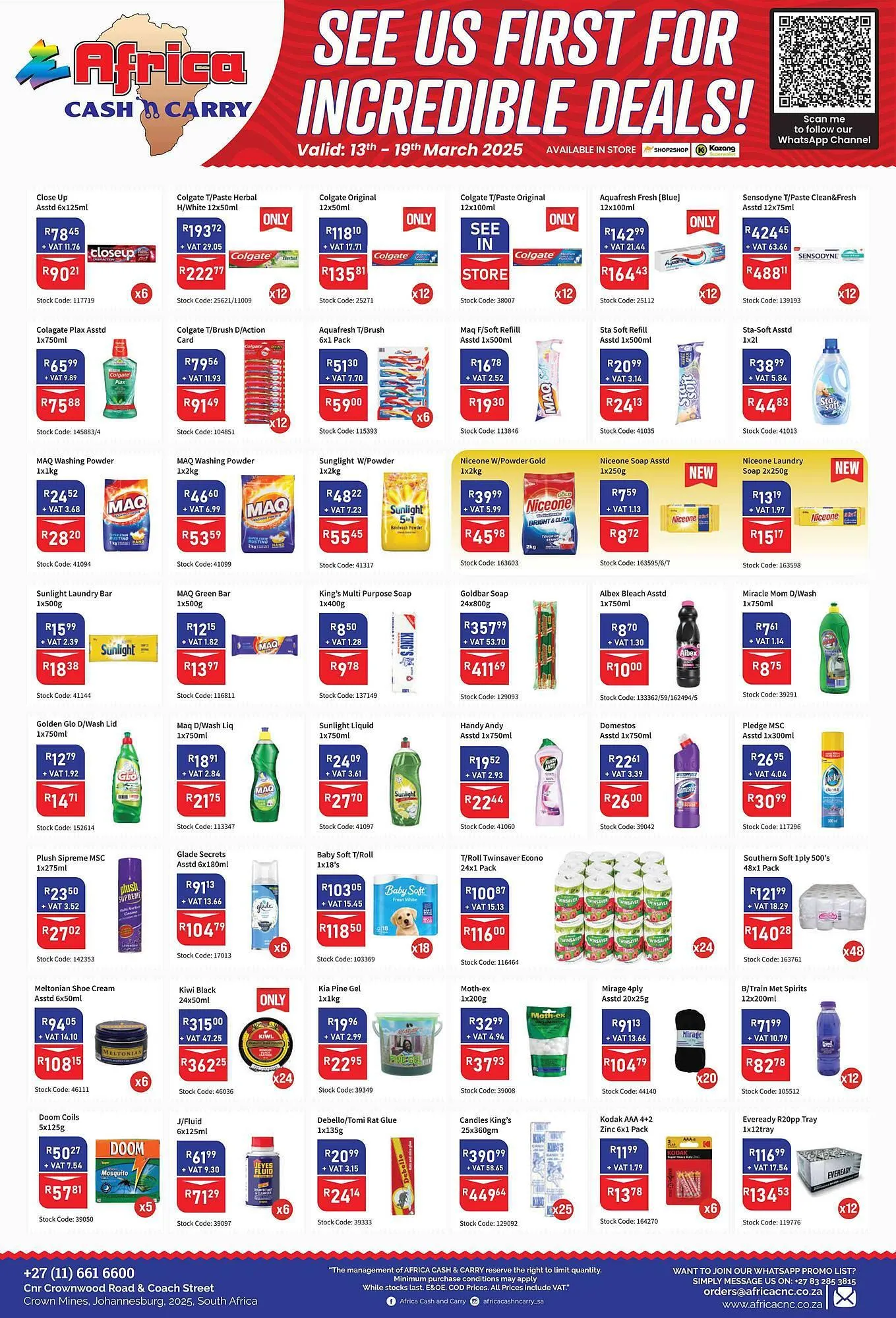 Africa Cash and Carry catalogue from 13 March to 19 March 2025 - Catalogue Page 5