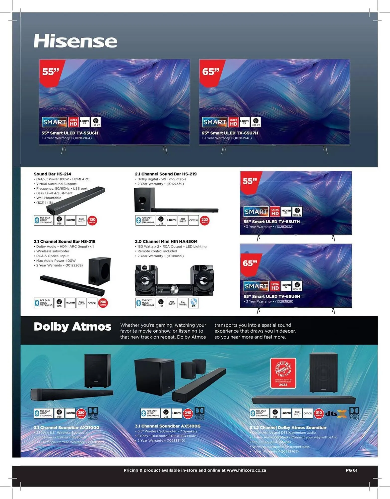 HiFi Corp catalogue from 24 September to 31 October 2025 - Catalogue Page 61