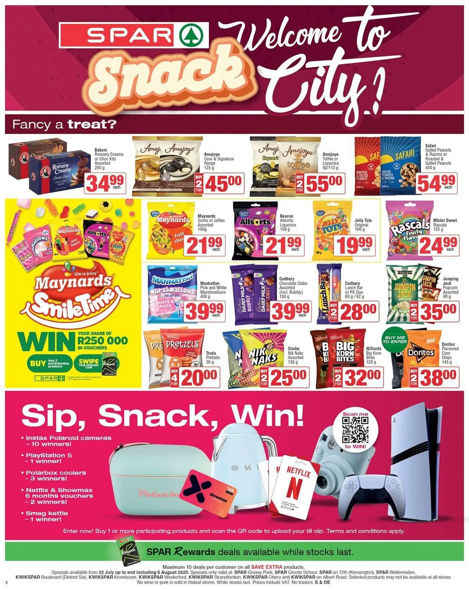 KwikSpar catalogue from 24 July to 6 August 2025 - Catalogue Page 4