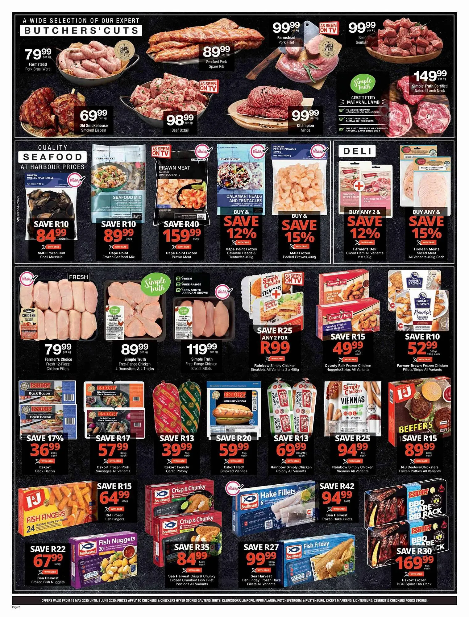 Checkers catalogue from 19 May to 8 June 2025 - Catalogue Page 1