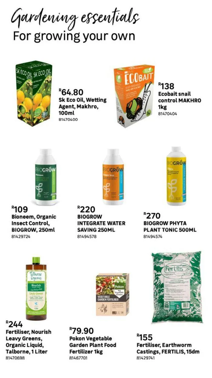 Live Love Garden. from 9 August to 3 September 2024 - Catalogue Page 16