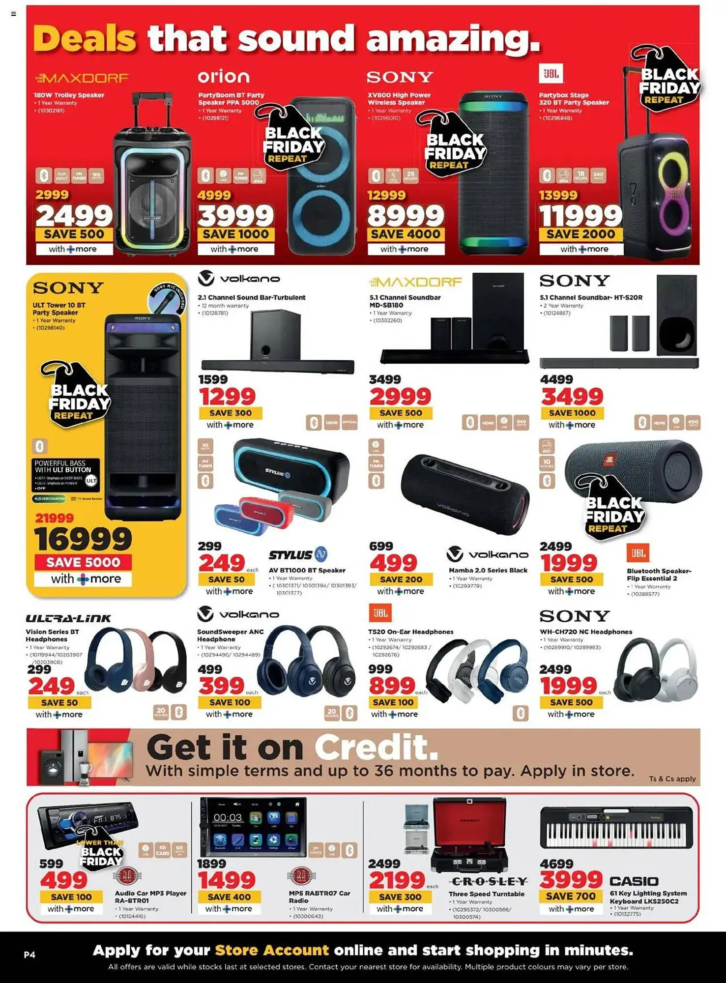 HiFi Corp catalogue from 17 March to 23 March 2025 - Catalogue Page 4