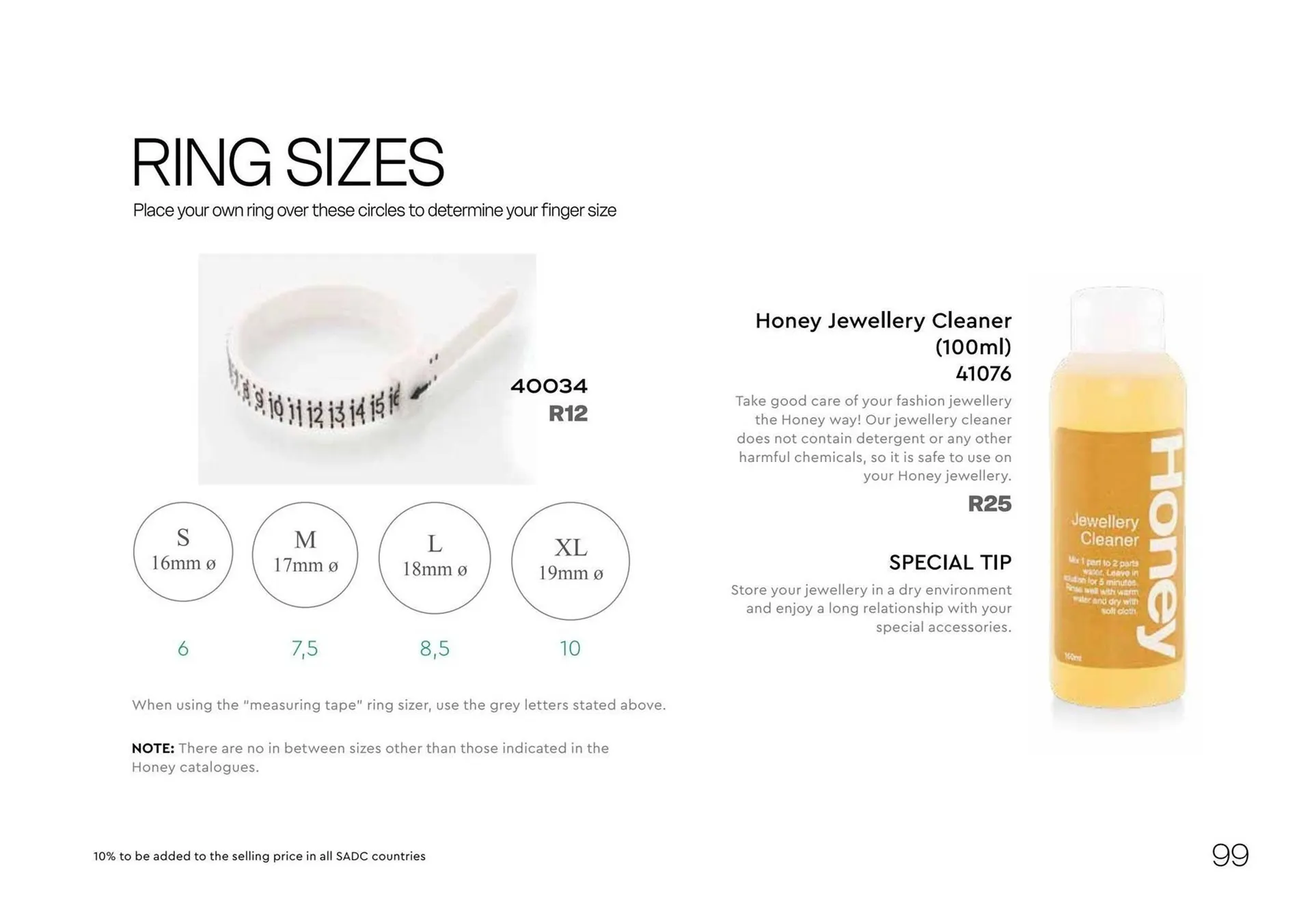 Honey Fashion Accessories catalogue from 23 July to 5 August 2025 - Catalogue Page 101