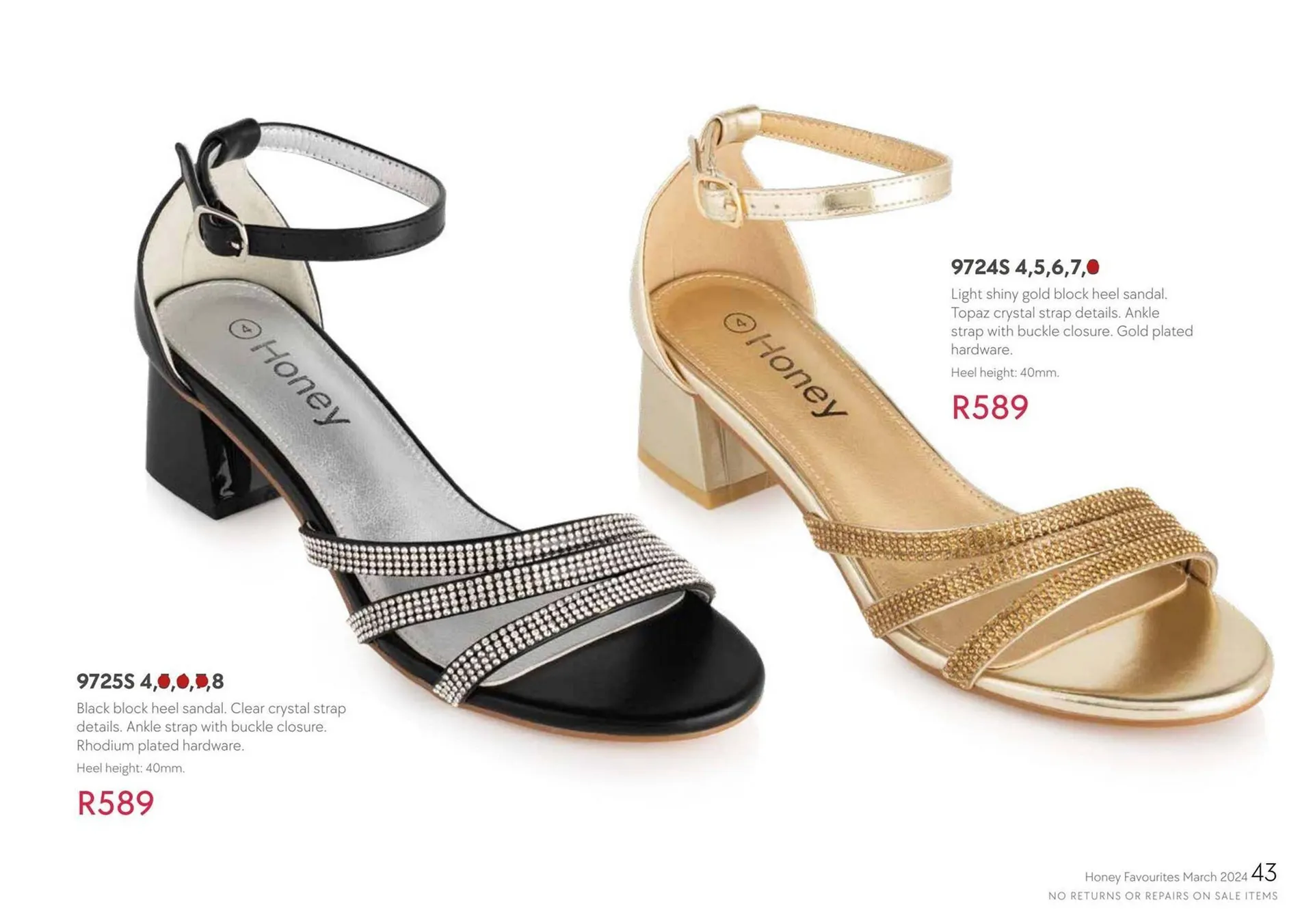 Honey Fashion Accessories catalogue from 29 March to 30 April 2024 - Catalogue Page 39