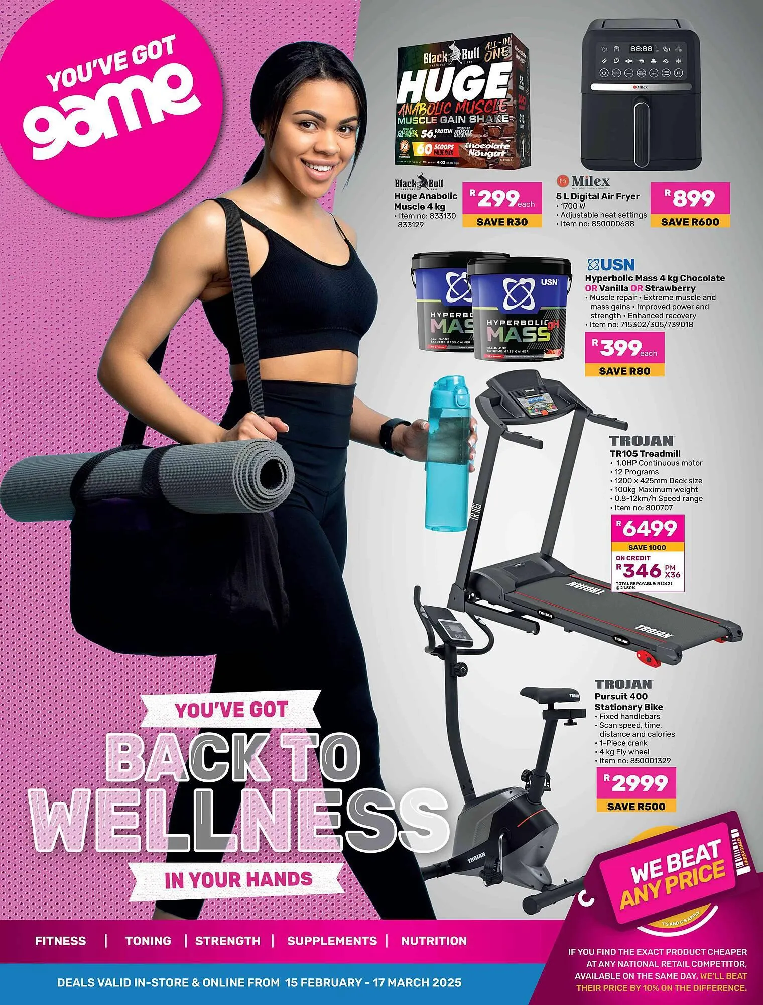 Game catalogue from 15 February to 17 March 2025 - Catalogue Page 1