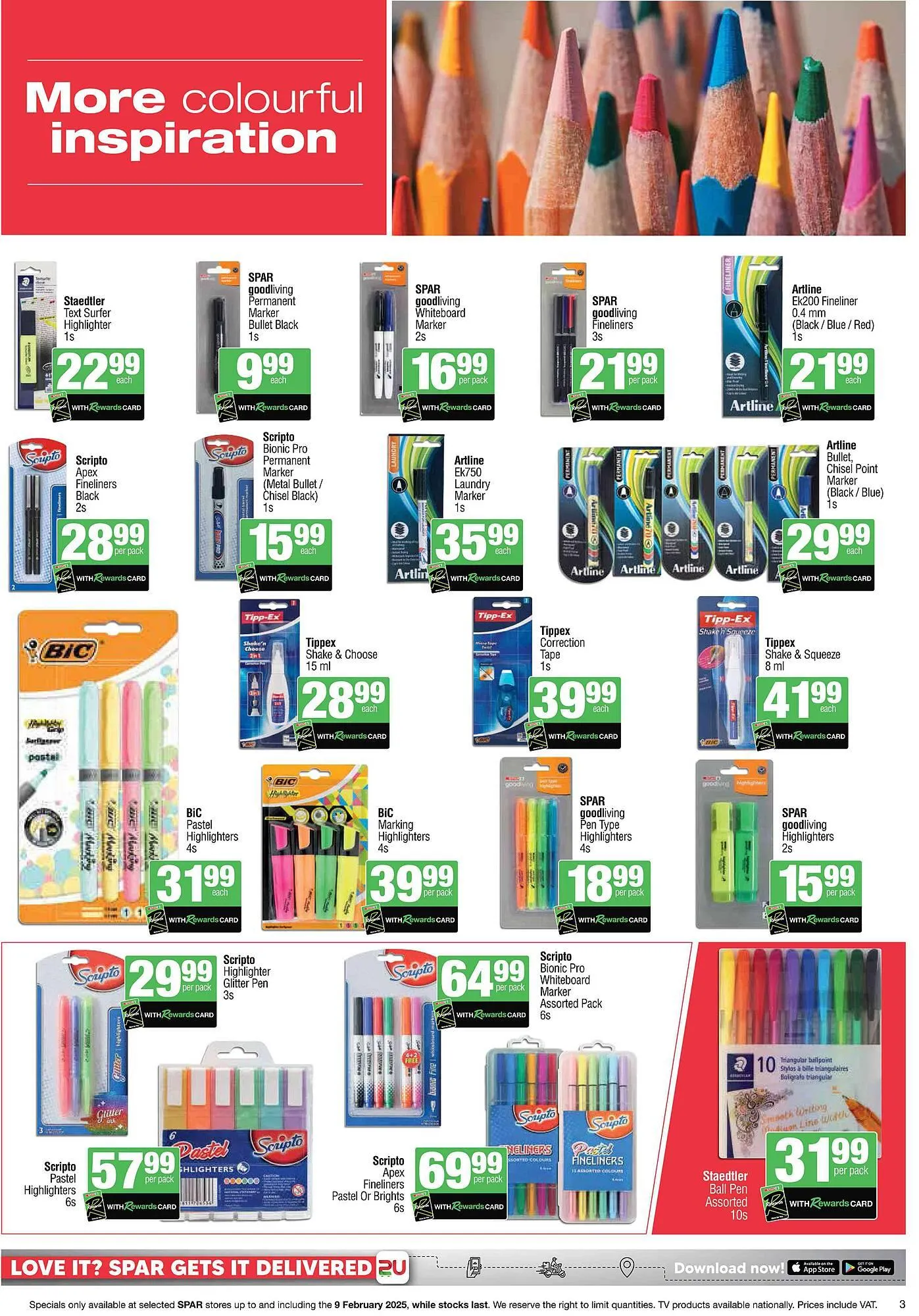 Spar catalogue from 8 January to 9 February 2025 - Catalogue Page 3