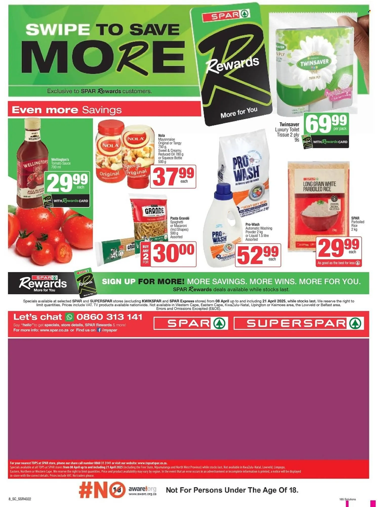 Spar catalogue from 8 April to 21 April 2025 - Catalogue Page 8