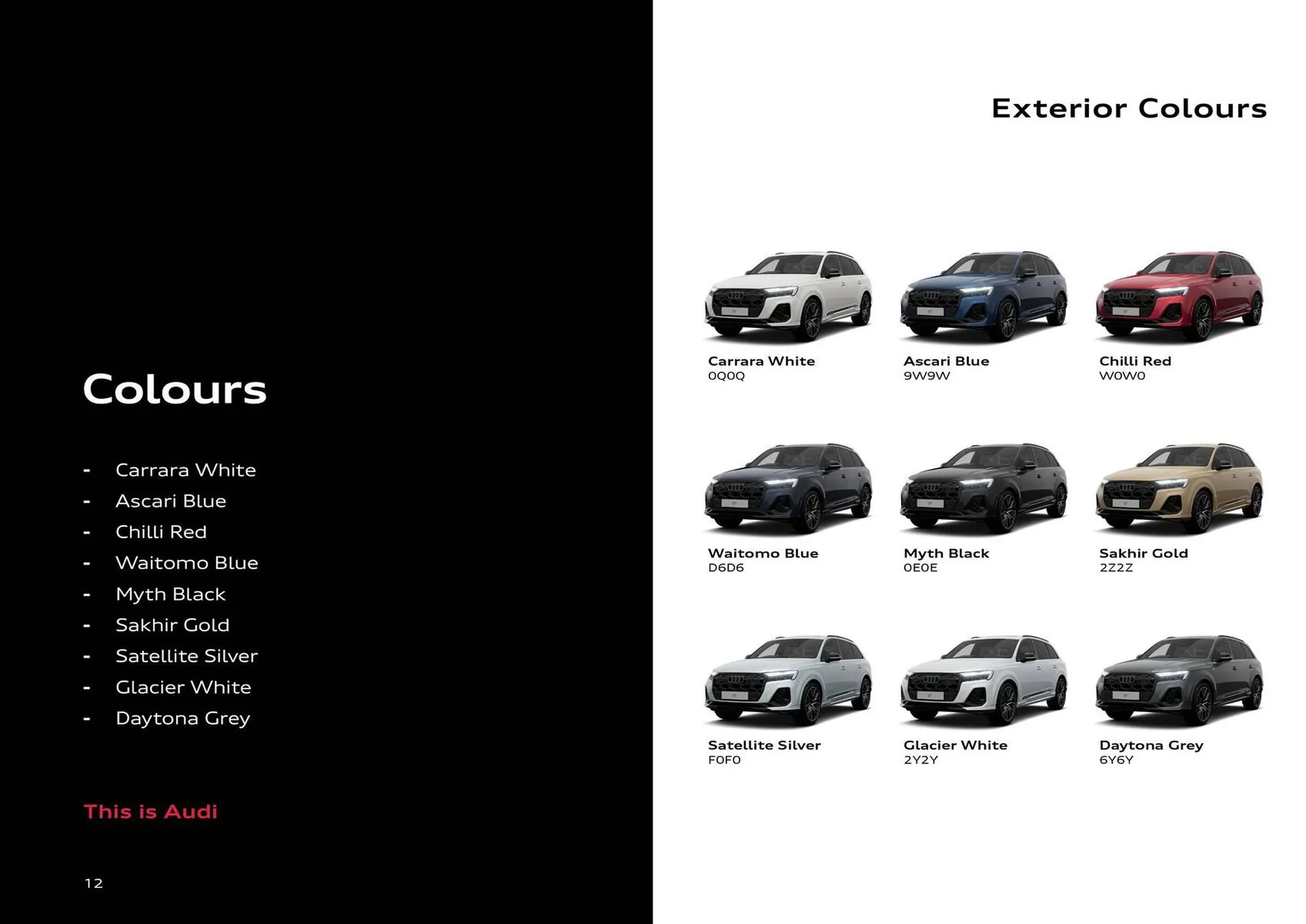 Audi catalogue from 18 November to 18 November 2025 - Catalogue Page 12