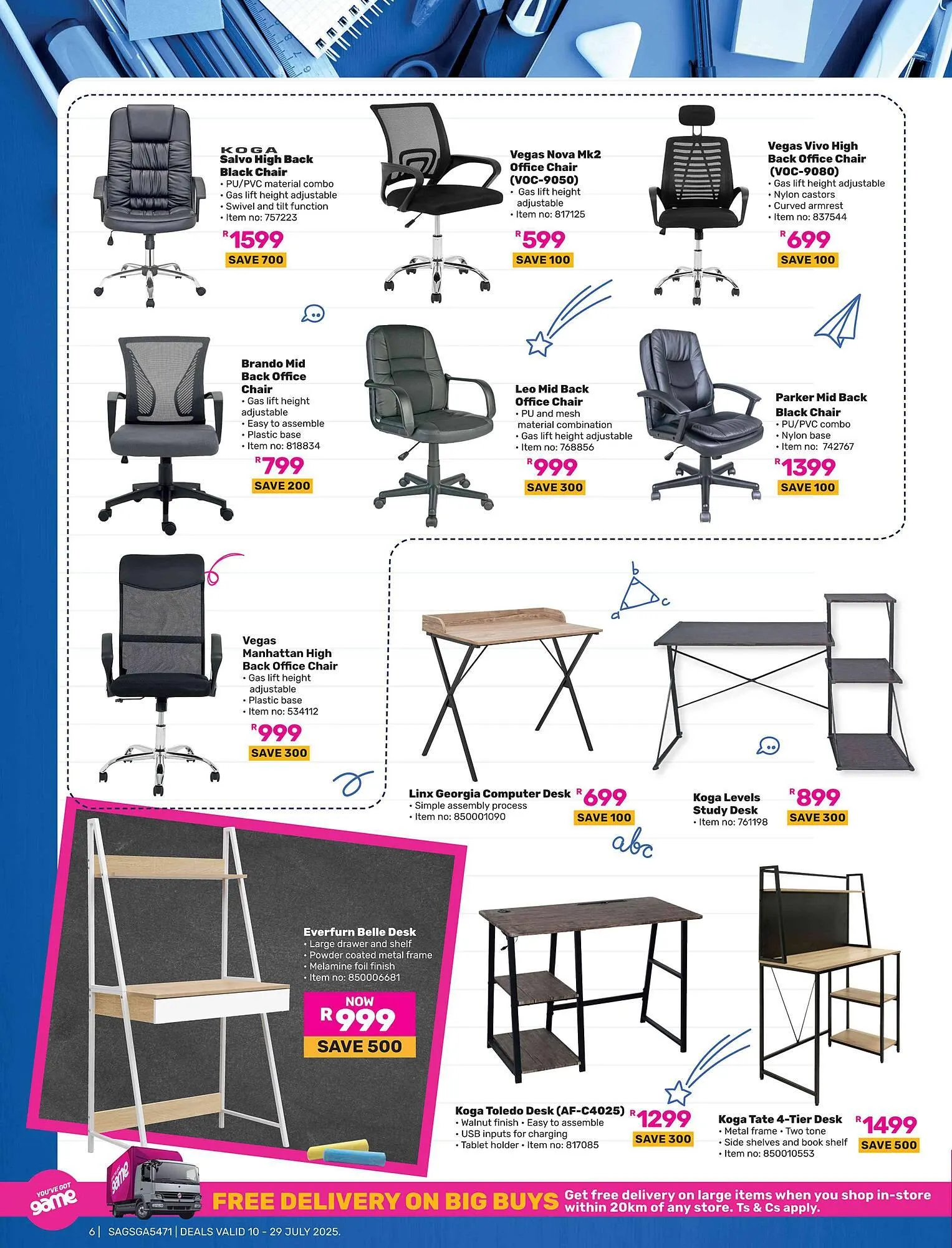 Game catalogue from 10 July to 29 July 2025 - Catalogue Page 6