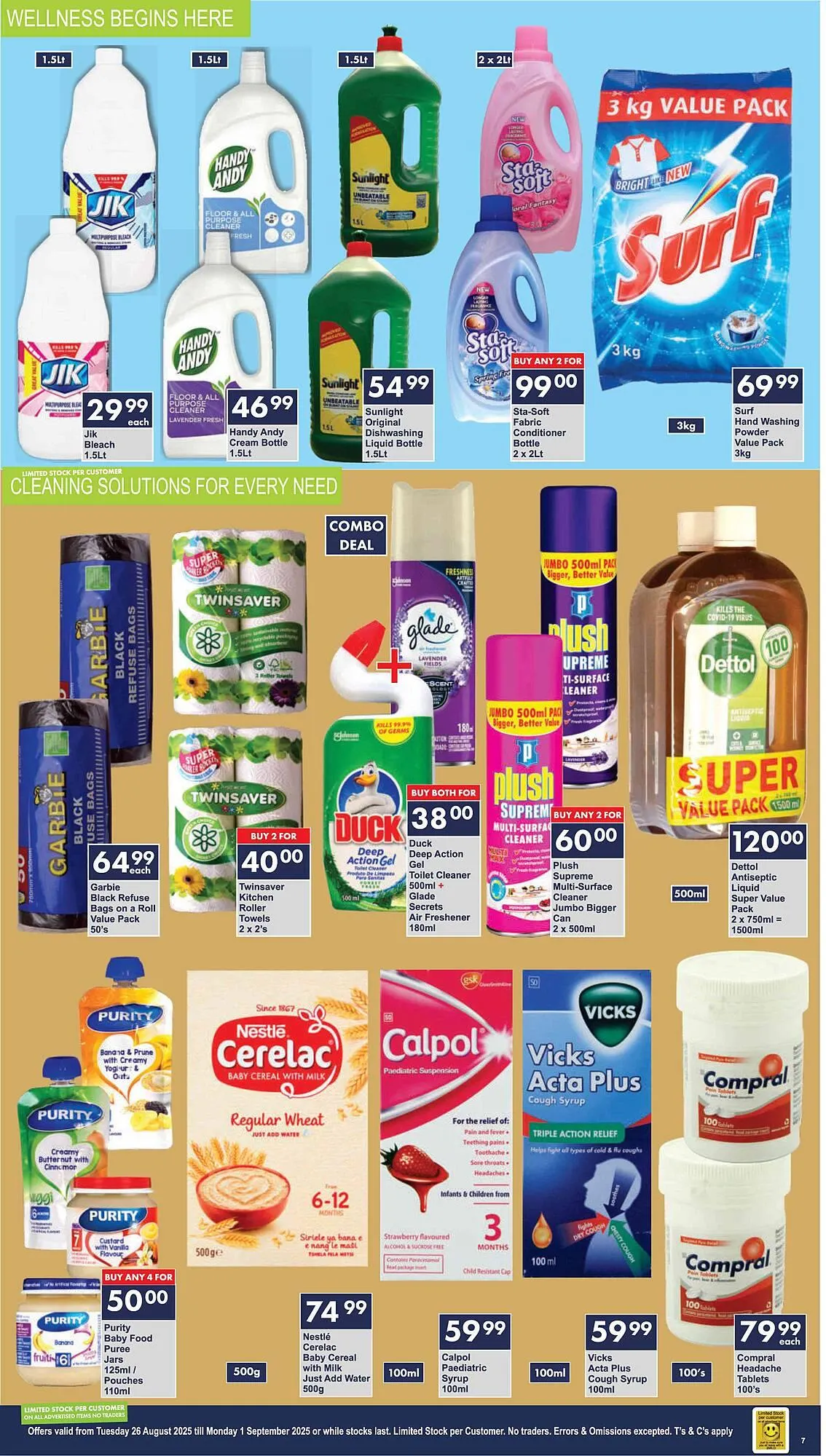 President Hyper catalogue from 26 August to 1 September 2025 - Catalogue Page 8