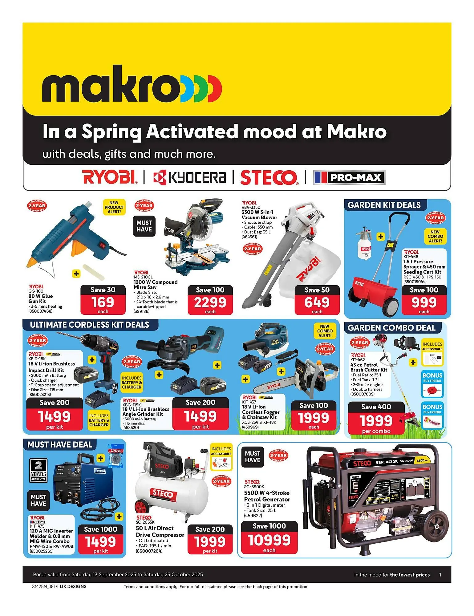 Makro catalogue from 13 September to 25 October 2025 - Catalogue Page 1