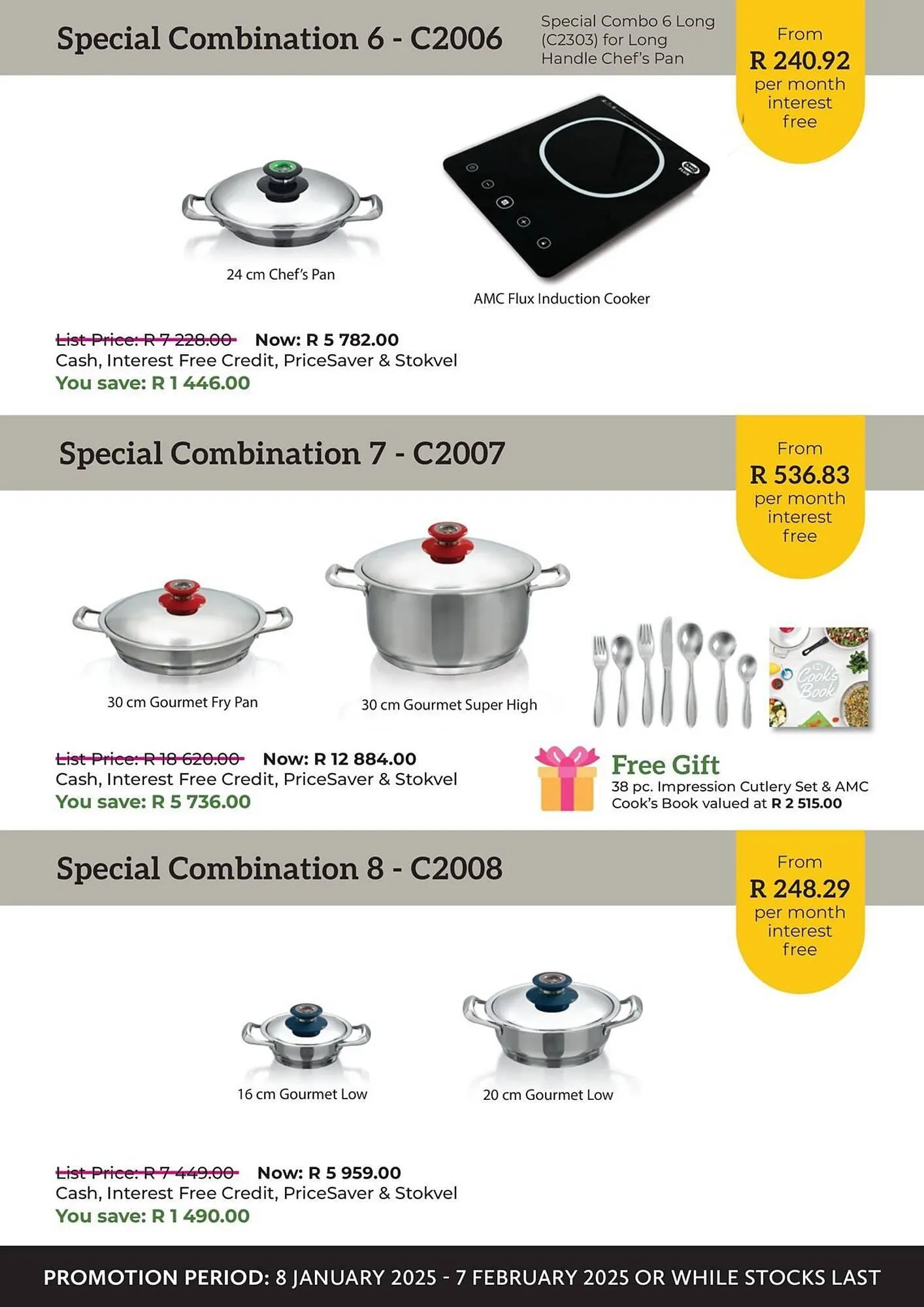 AMC Cookware catalogue from 9 January to 7 February 2025 - Catalogue Page 5