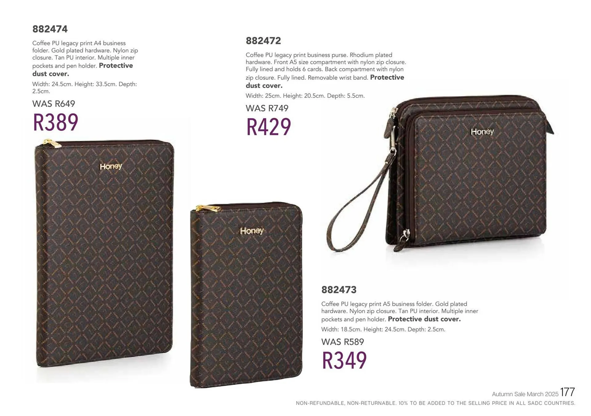 Honey Fashion Accessories catalogue from 6 June to 12 June 2025 - Catalogue Page 179
