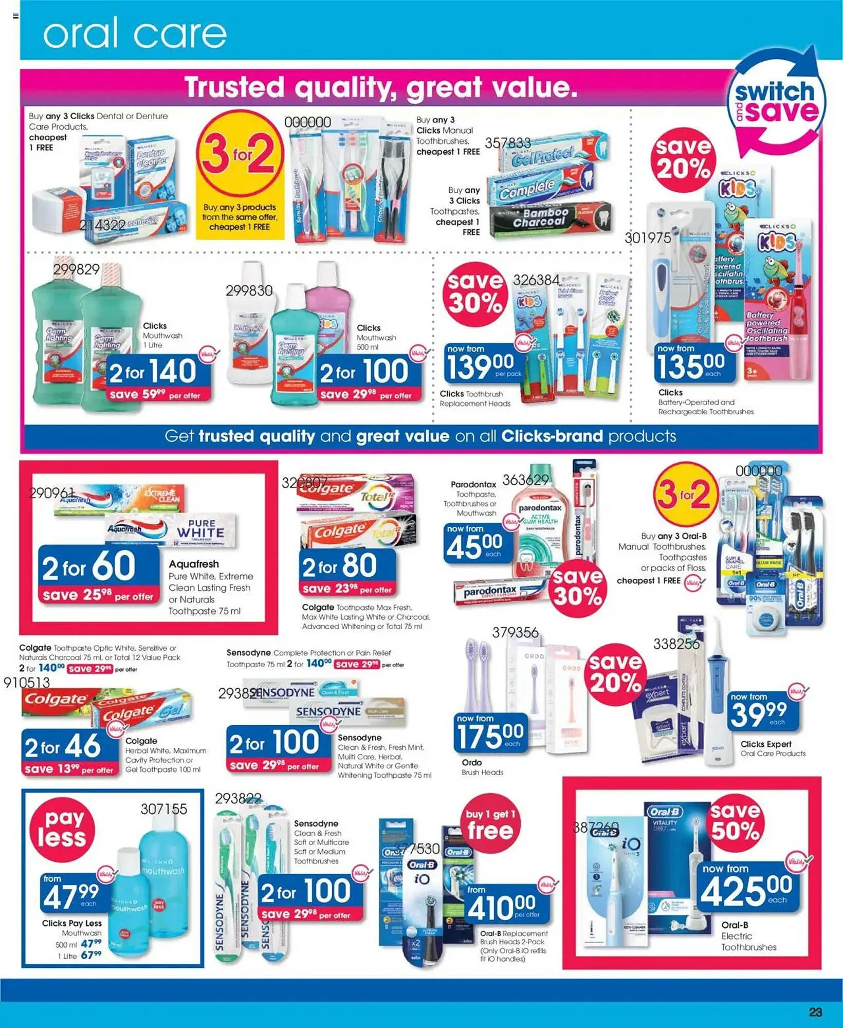 Clicks catalogue from 5 June to 18 June 2025 - Catalogue Page 23