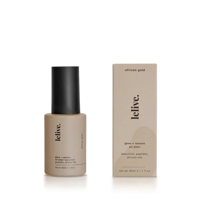lelive - African Gold Elixir Peptide Bakuchiol 40ml