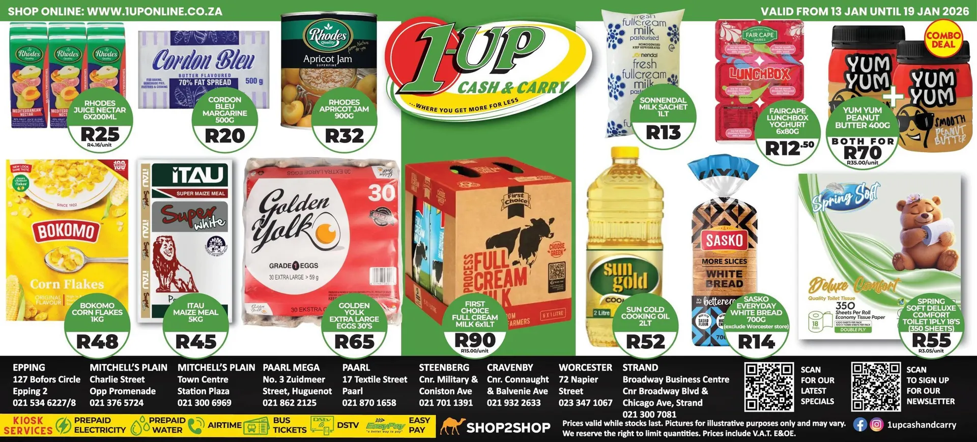 1UP catalogue from 13 January to 19 January 2026 - Catalogue Page 1