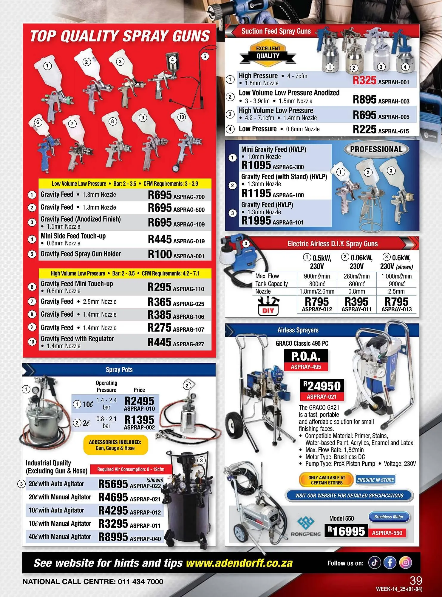 Adendorff Machinery Mart catalogue from 1 April to 30 April 2025 - Catalogue Page 41