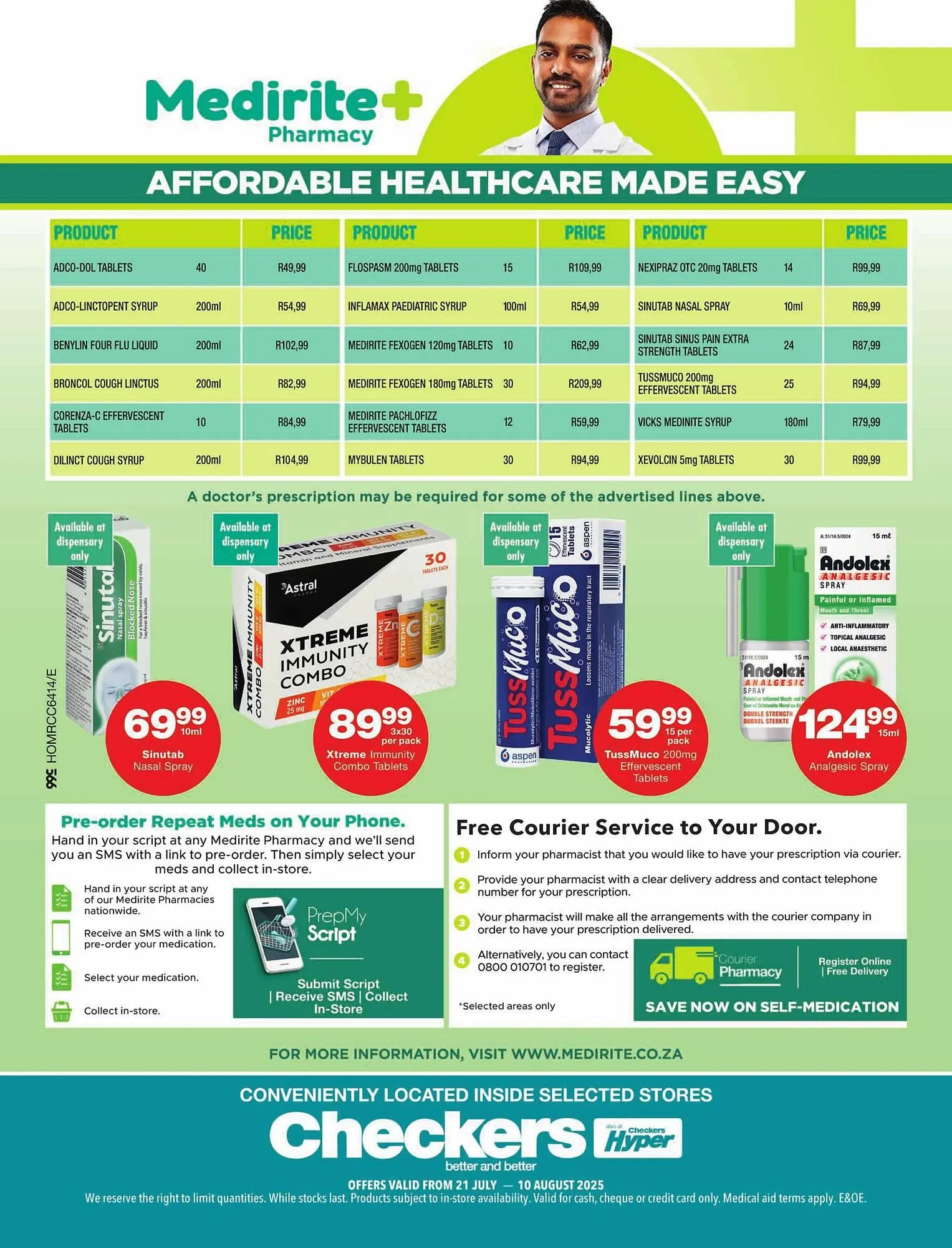 Checkers catalogue from 21 July to 10 August 2025 - Catalogue Page 4