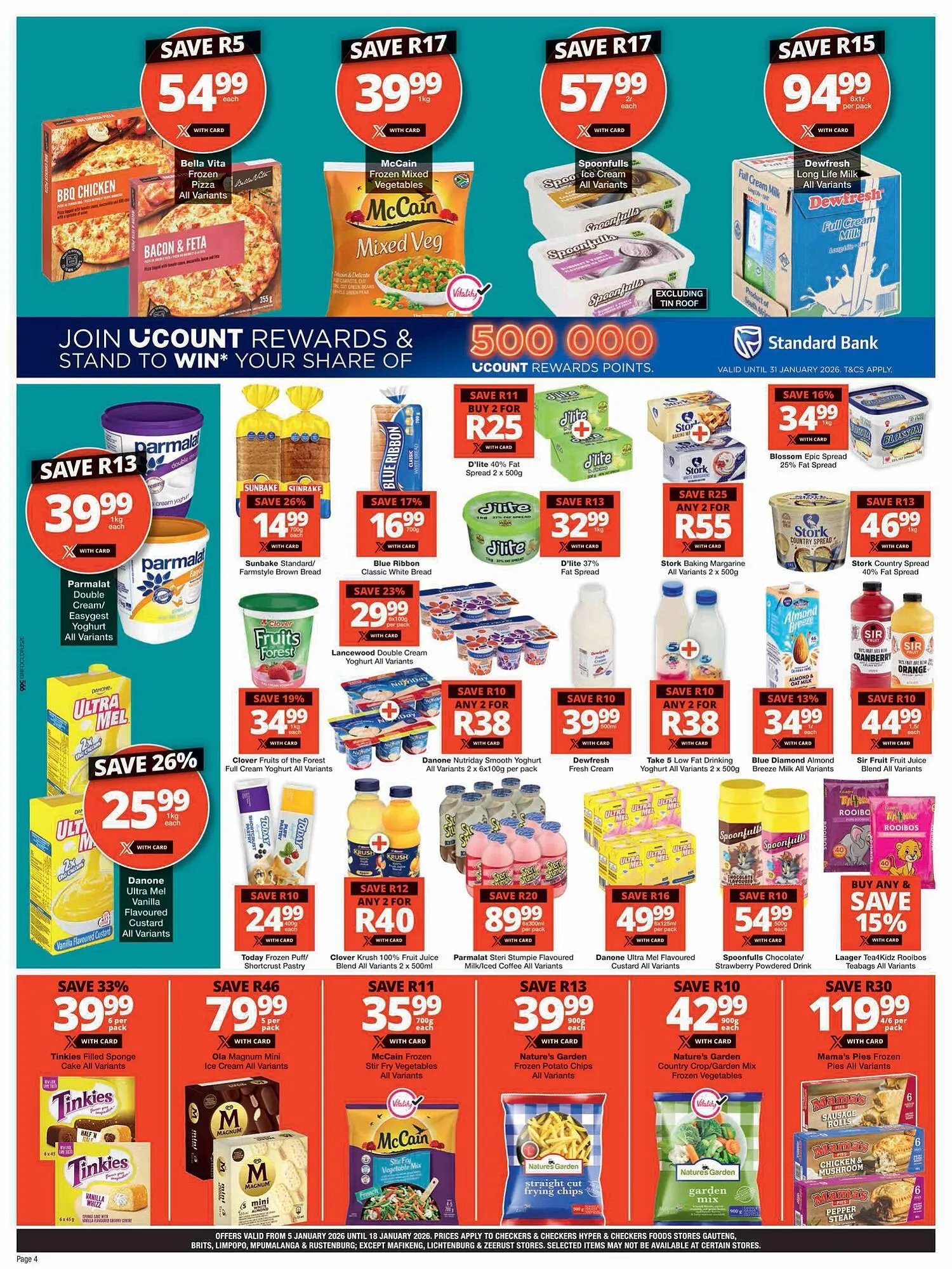 Checkers catalogue from 5 January to 18 January 2026 - Catalogue Page 4