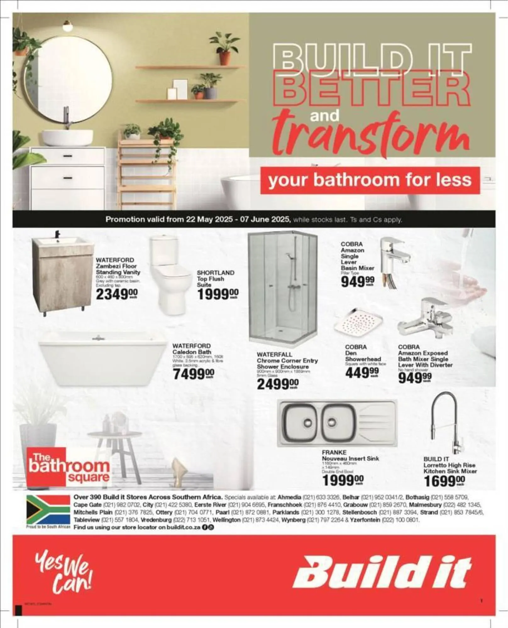 Build It catalogue from 19 May to 1 June 2025 - Catalogue Page 1