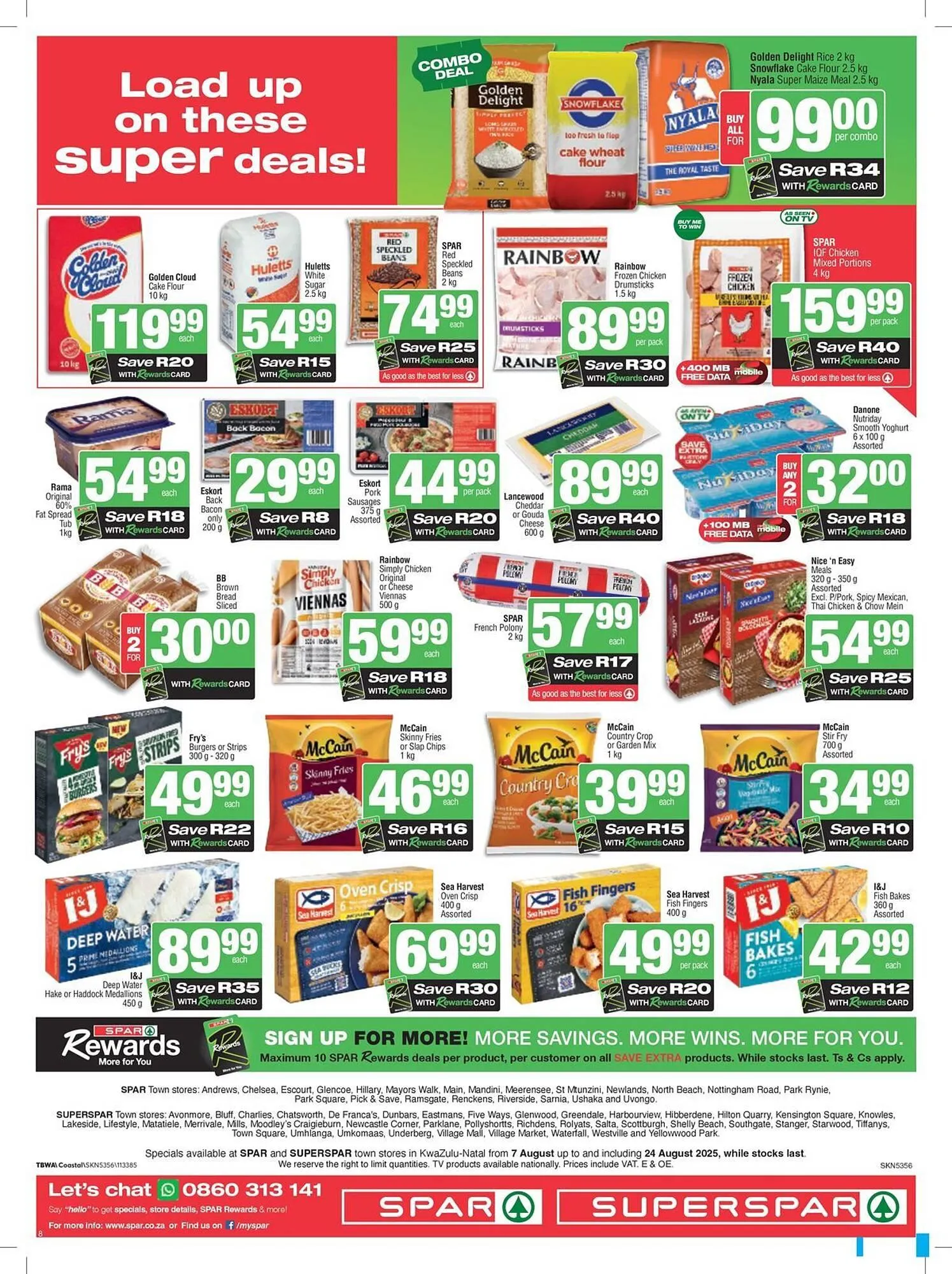KwikSpar catalogue from 7 August to 24 August 2025 - Catalogue Page 8