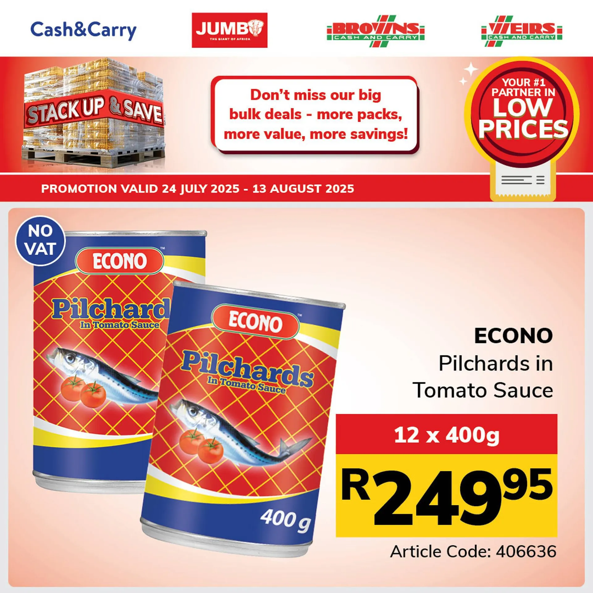 Jumbo catalogue from 24 July to 13 August 2025 - Catalogue Page 1