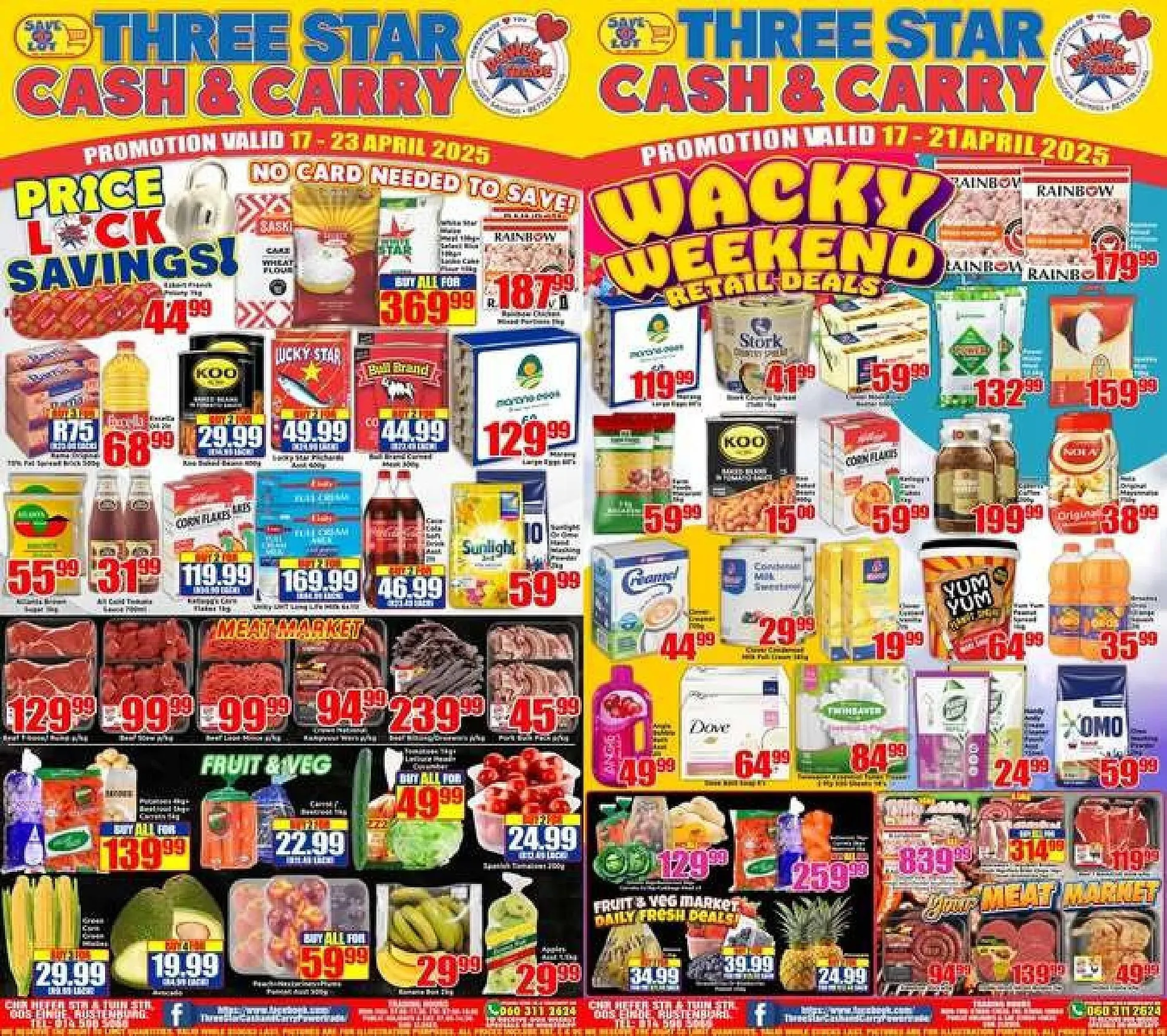 Three Star Cash and Carry catalogue from 17 April to 23 April 2025 - Catalogue Page 1