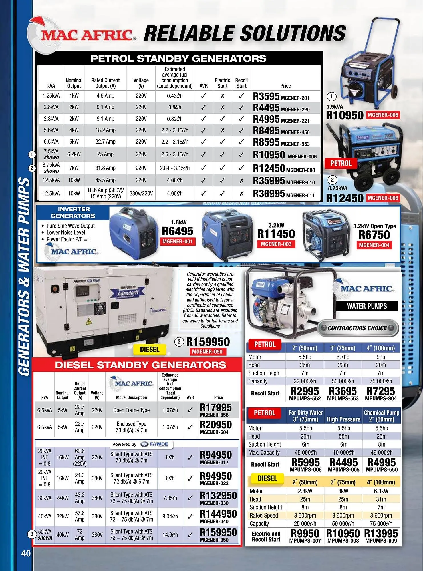 Adendorff Machinery Mart catalogue from 21 January to 1 February 2026 - Catalogue Page 42
