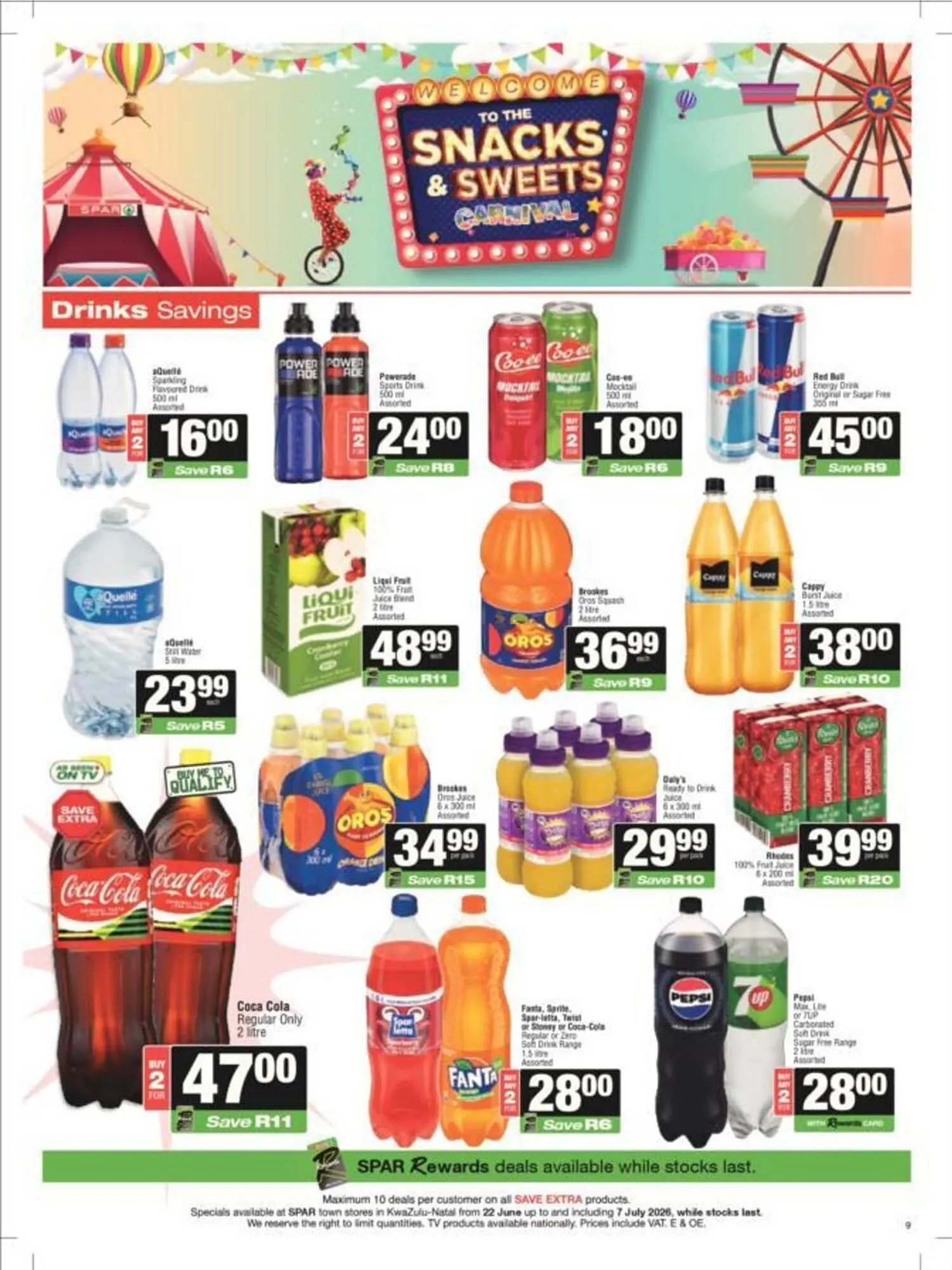 Spar catalogue from 22 June to 7 July 2026 - Catalogue Page 9