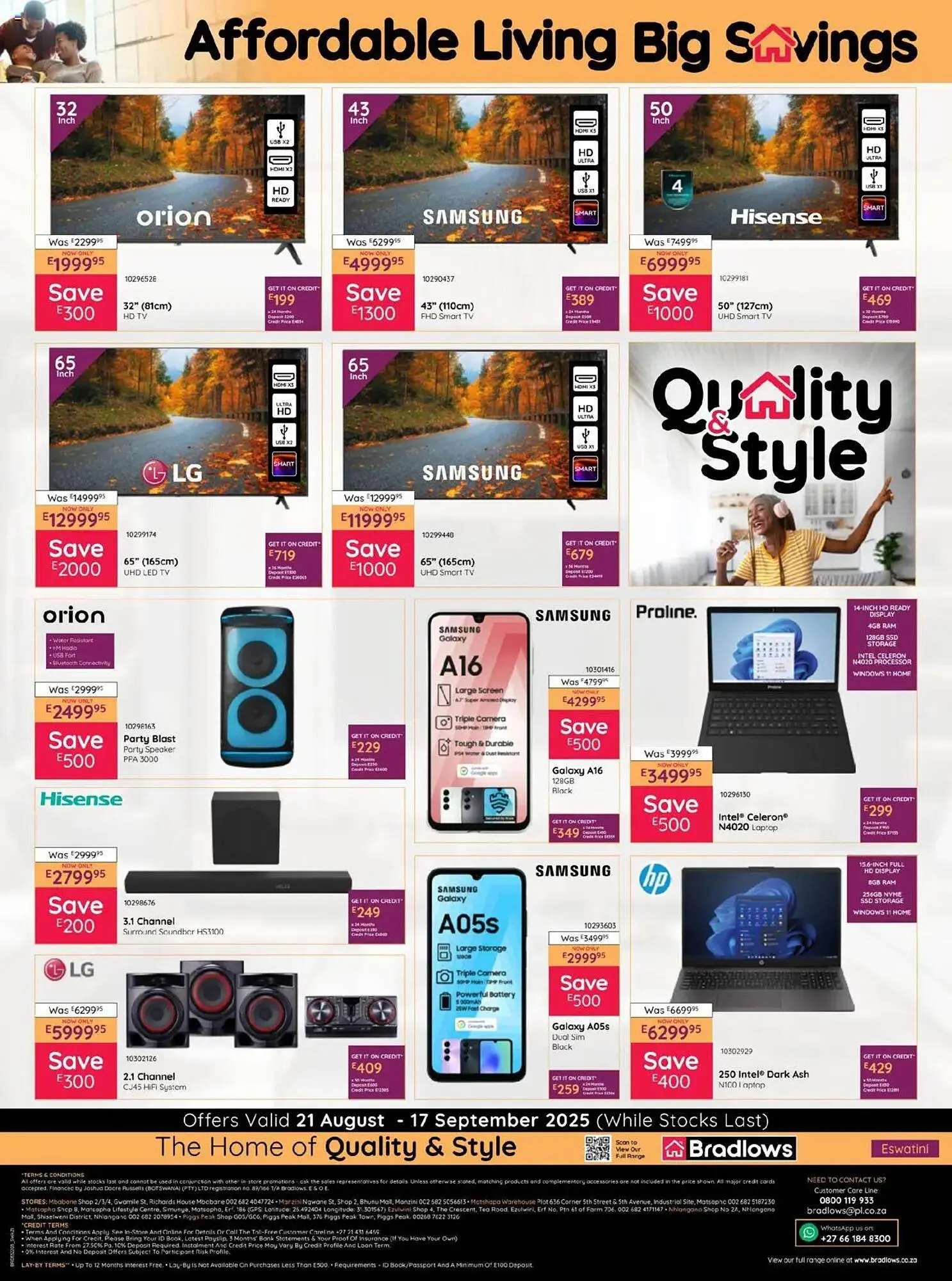Bradlows catalogue from 21 August to 17 September 2025 - Catalogue Page 8